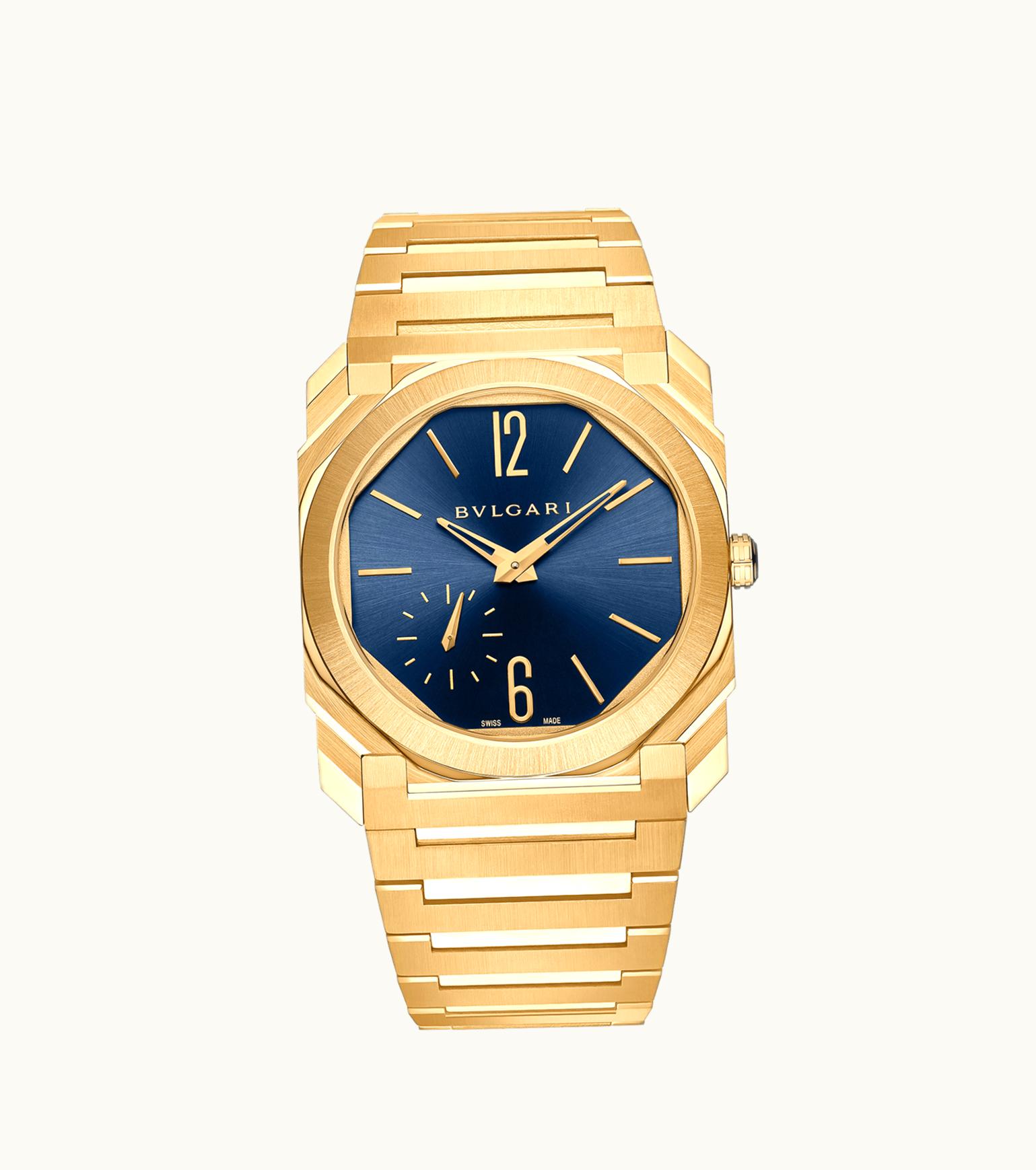 Bulgari Bulgari Octo Finissimo Watch Yellow Gold