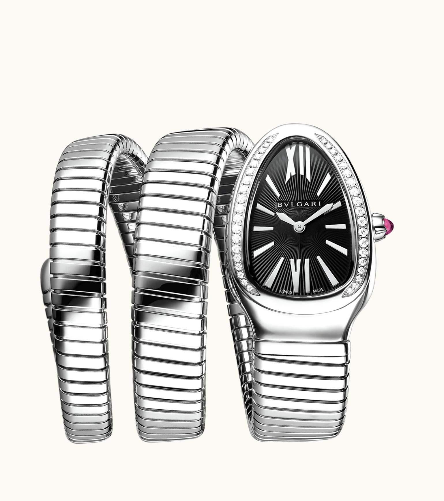 Bulgari Bulgari Serpenti Tubogas Watch Steel 103433