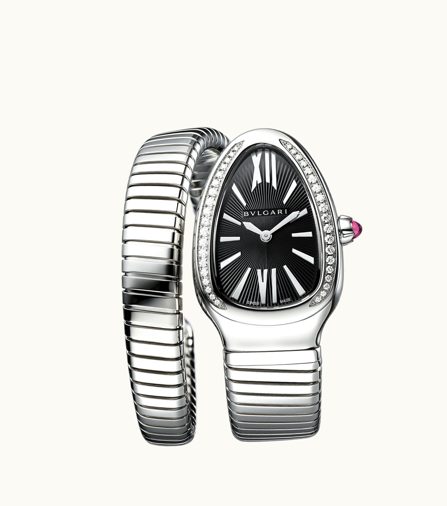 Bulgari Bulgari Serpenti Tubogas Watch Steel 103434