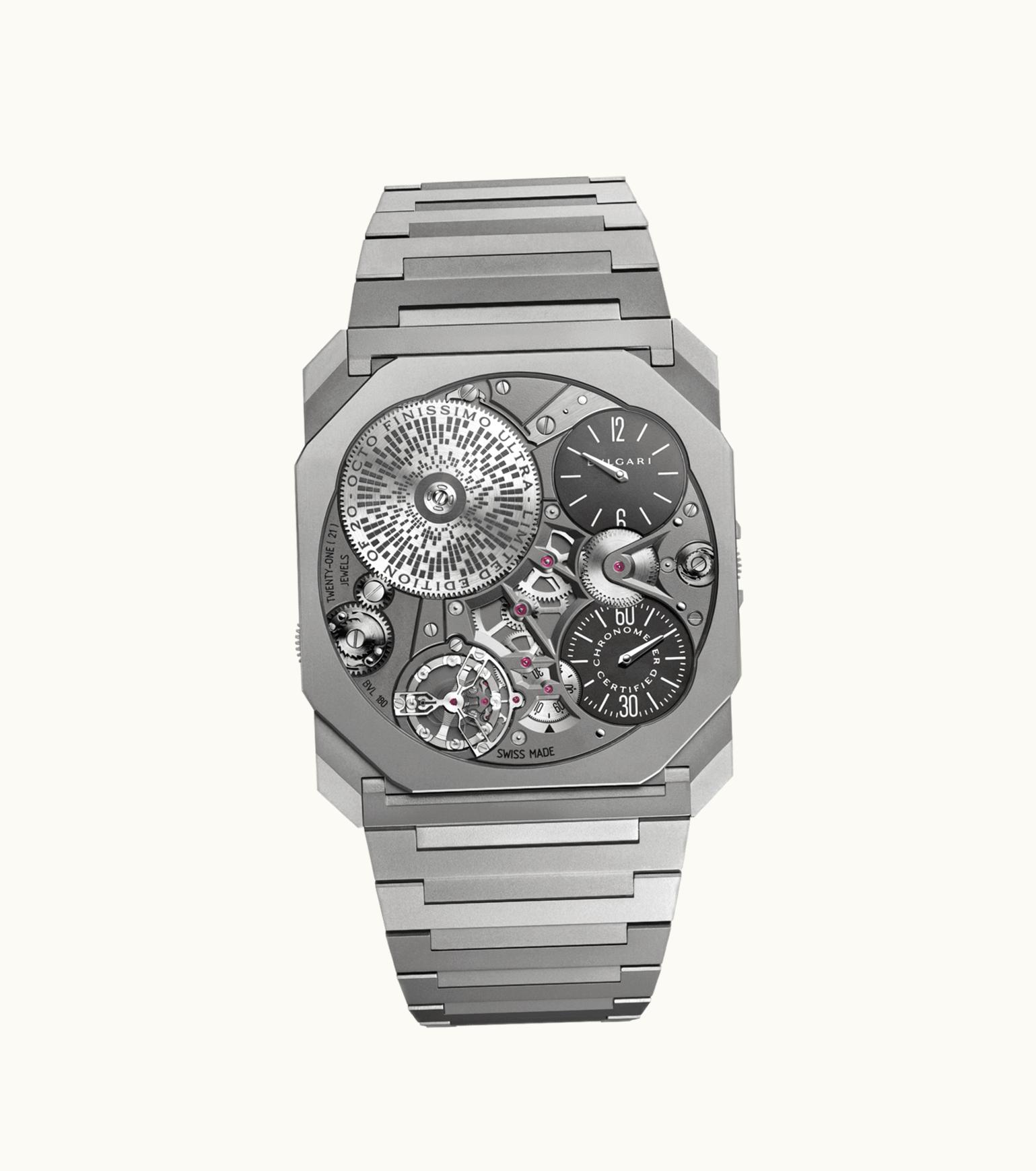 Bulgari Bulgari Octo Finissimo Watch Titanium 104081