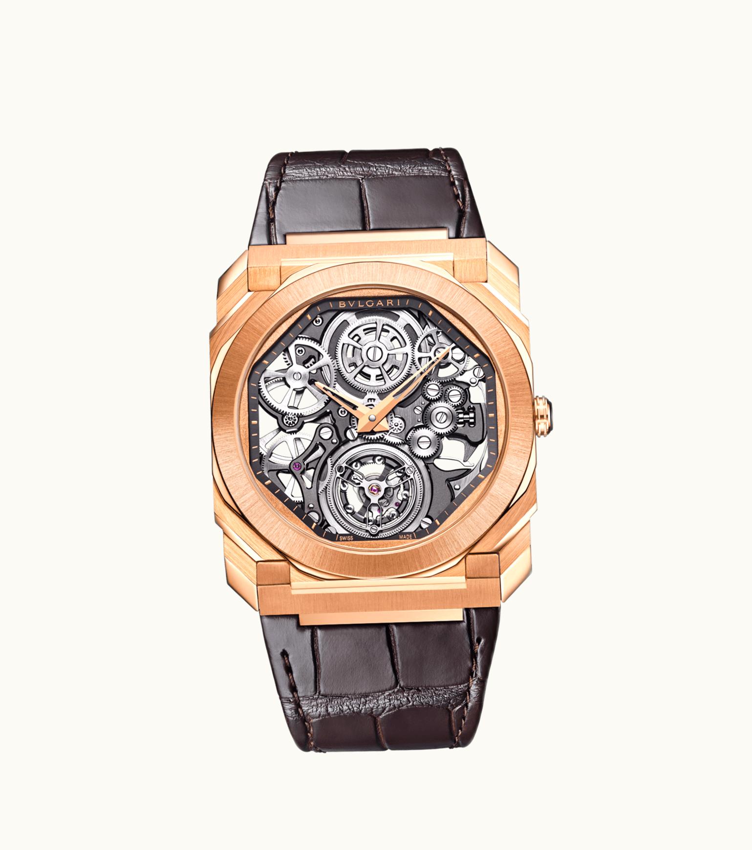 Bulgari Bulgari Octo Finissimo Watch Rose Gold 103981