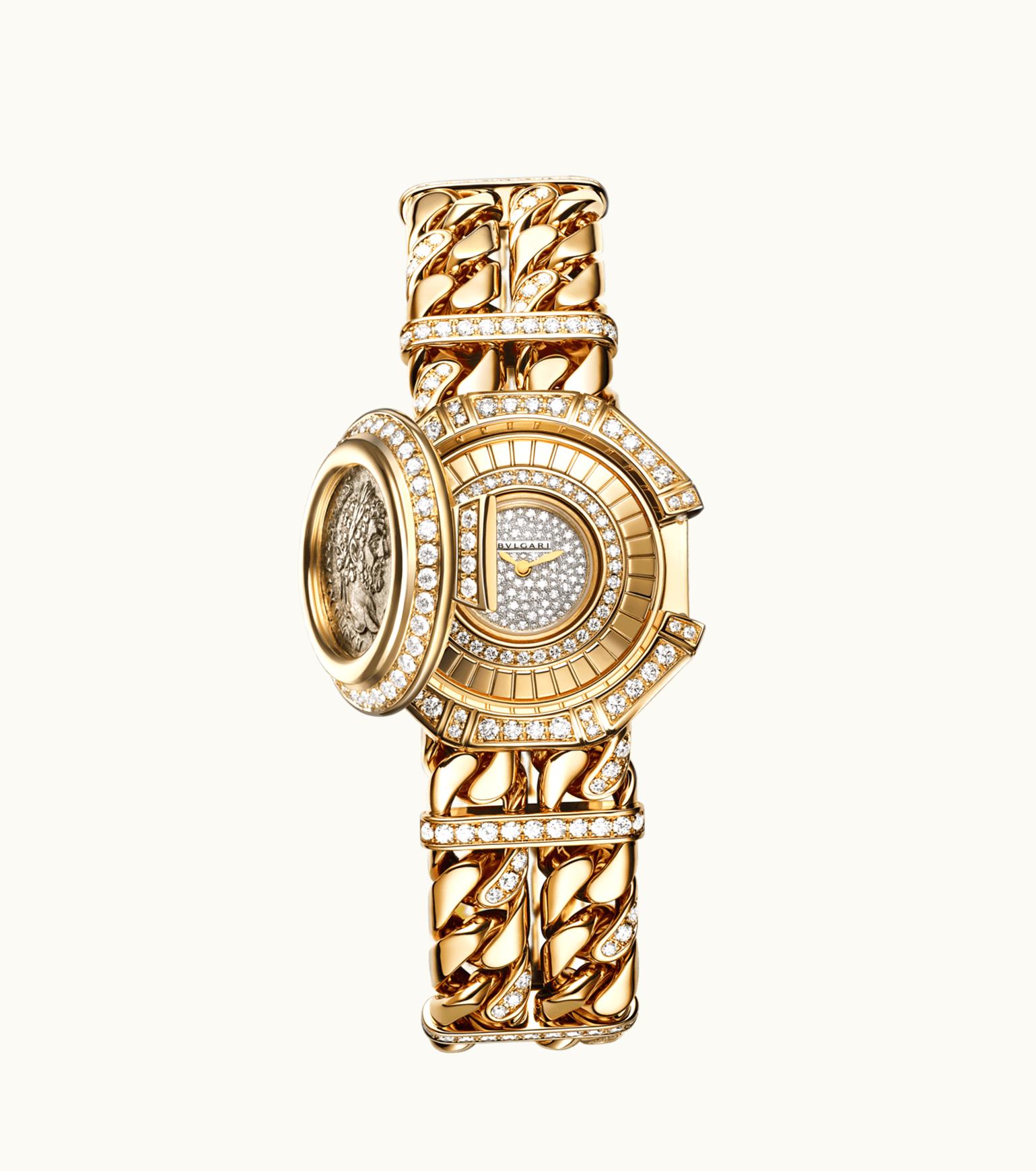 Bulgari Bulgari Monete Watch Yellow Gold