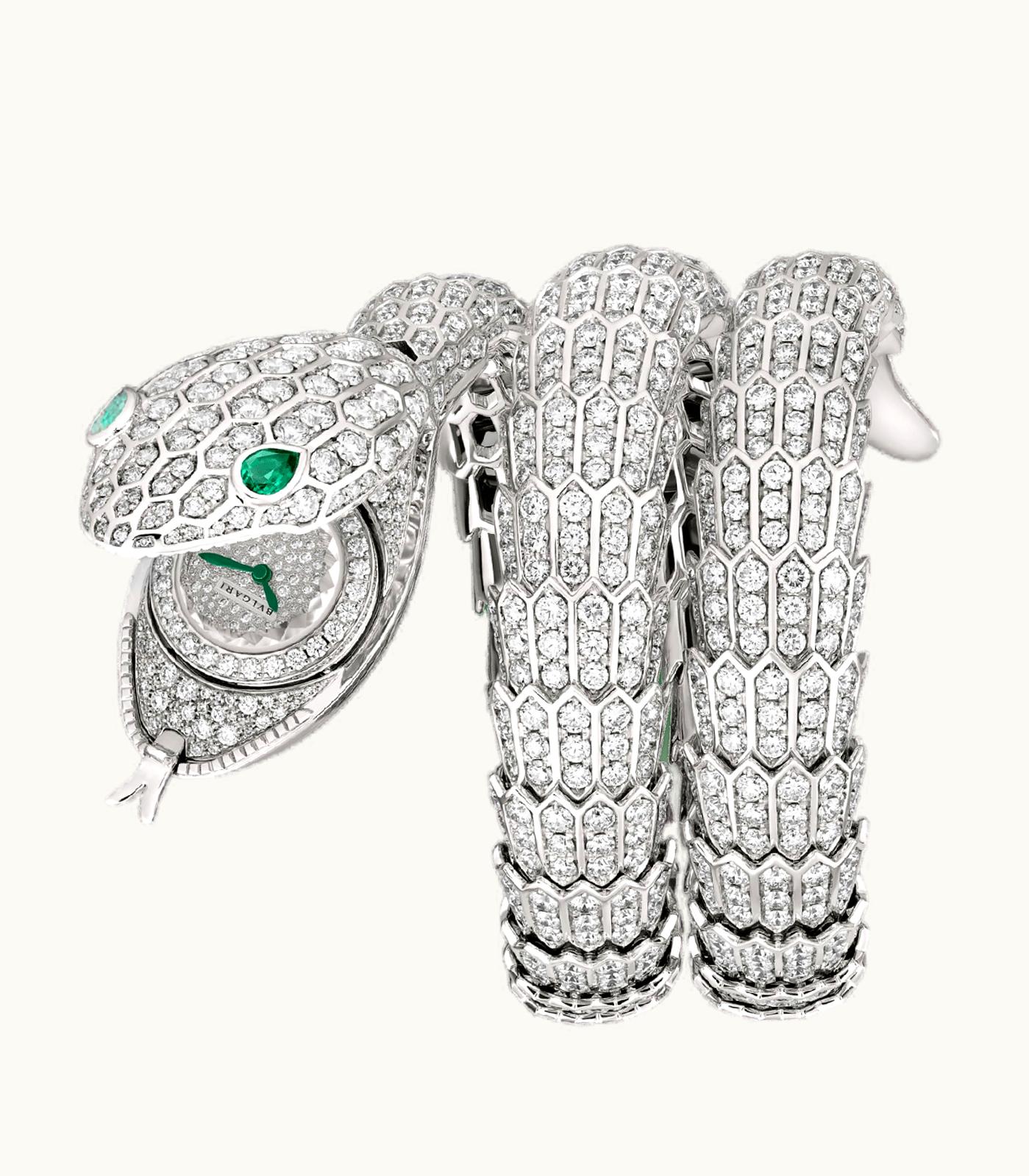 Bulgari Bulgari Serpenti Secret Watch White Gold