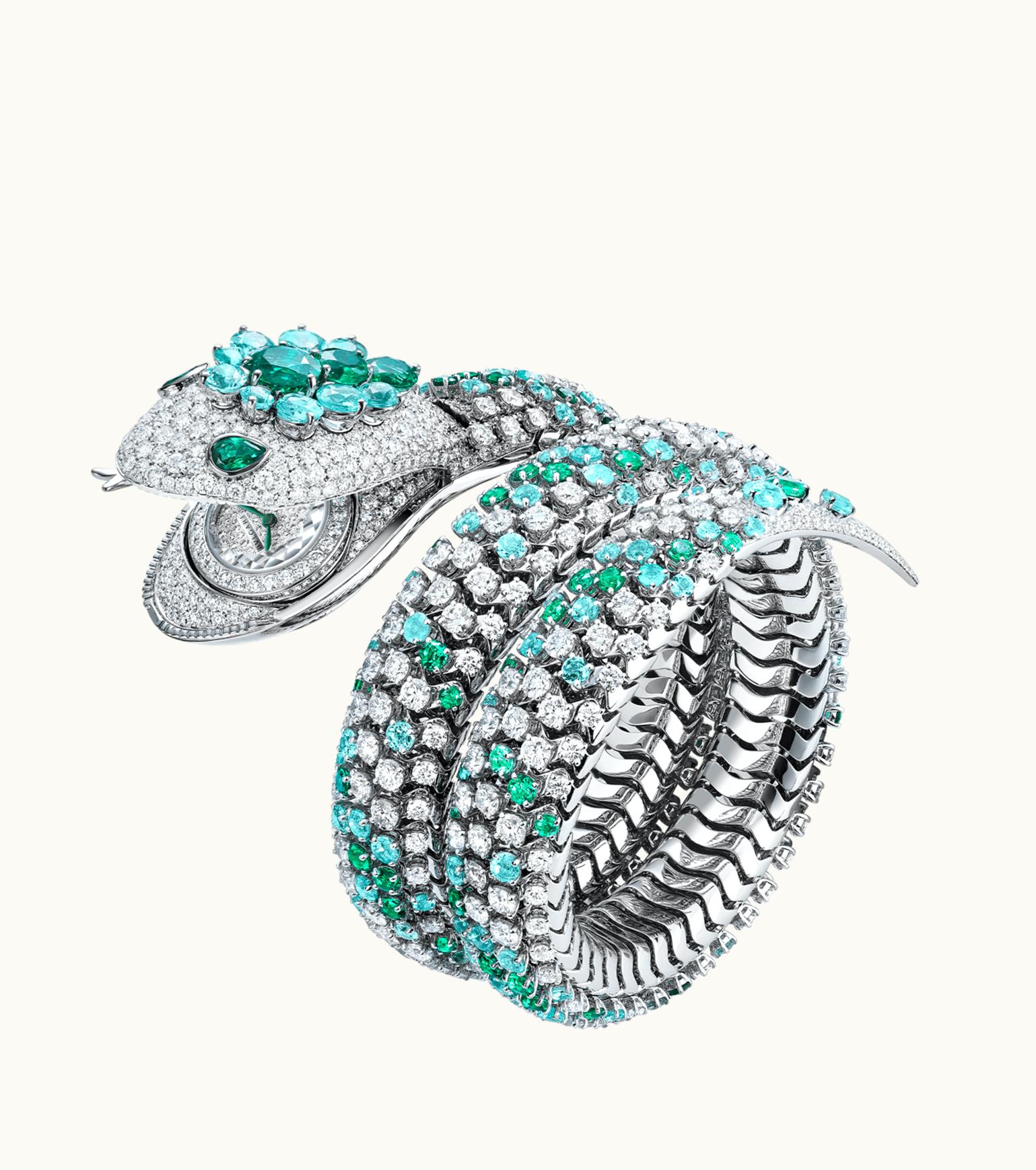 Bulgari Bulgari Serpenti Watch White Gold 103882