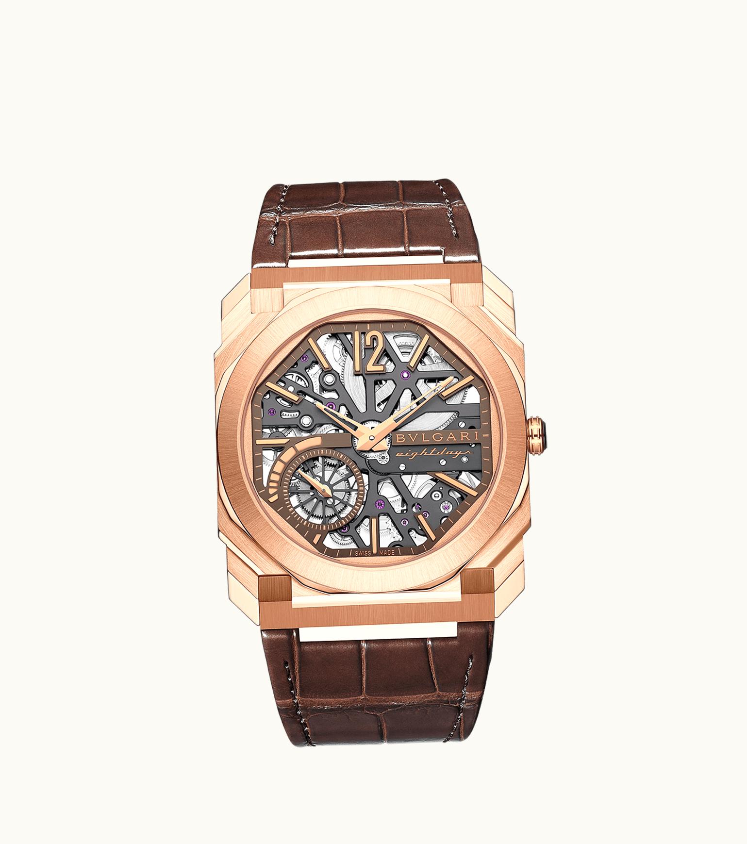 Bulgari Bulgari Octo Finissimo Watch Rose Gold 103667