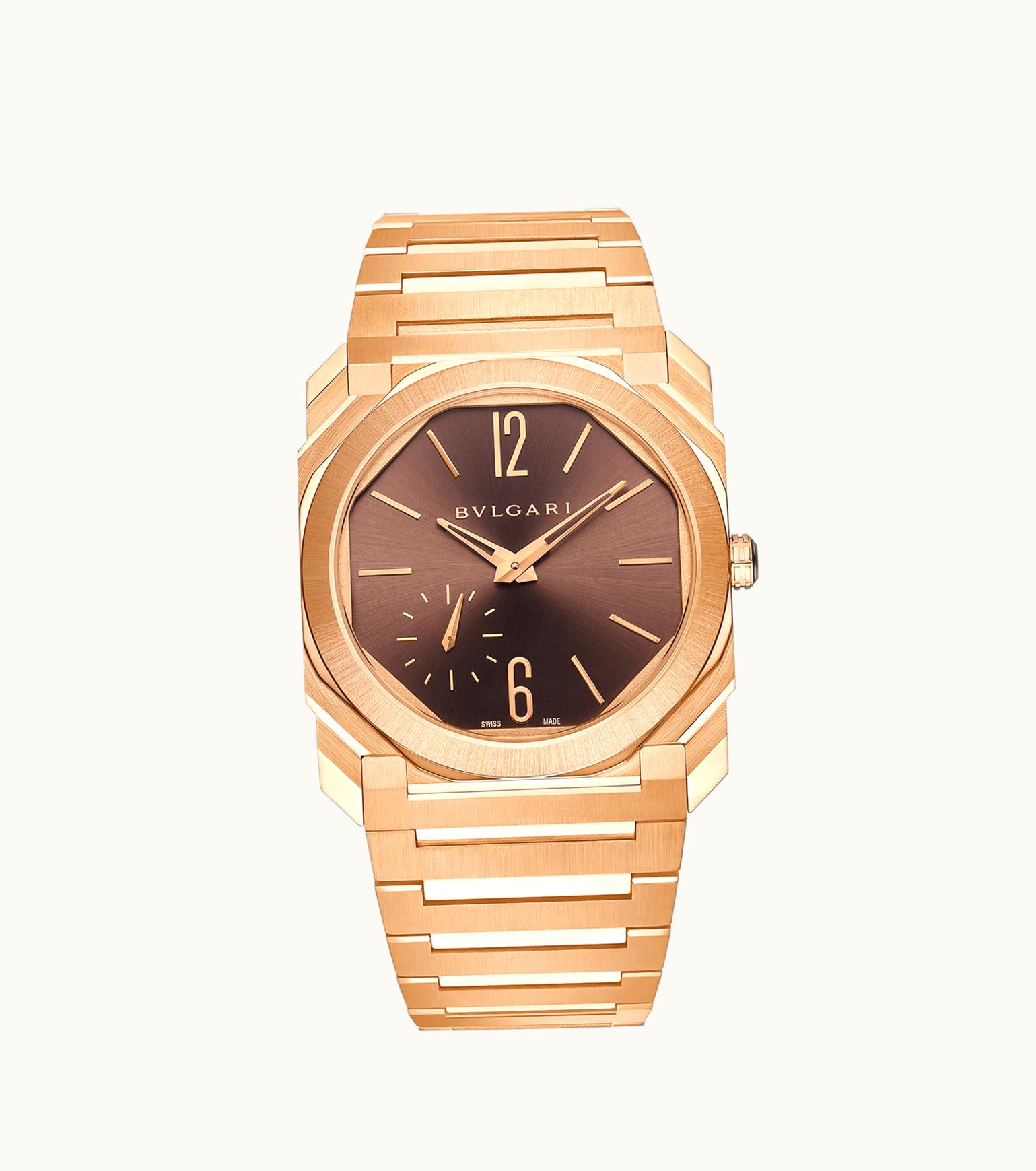 Bulgari Bulgari Octo Finissimo Watch Rose Gold 103637