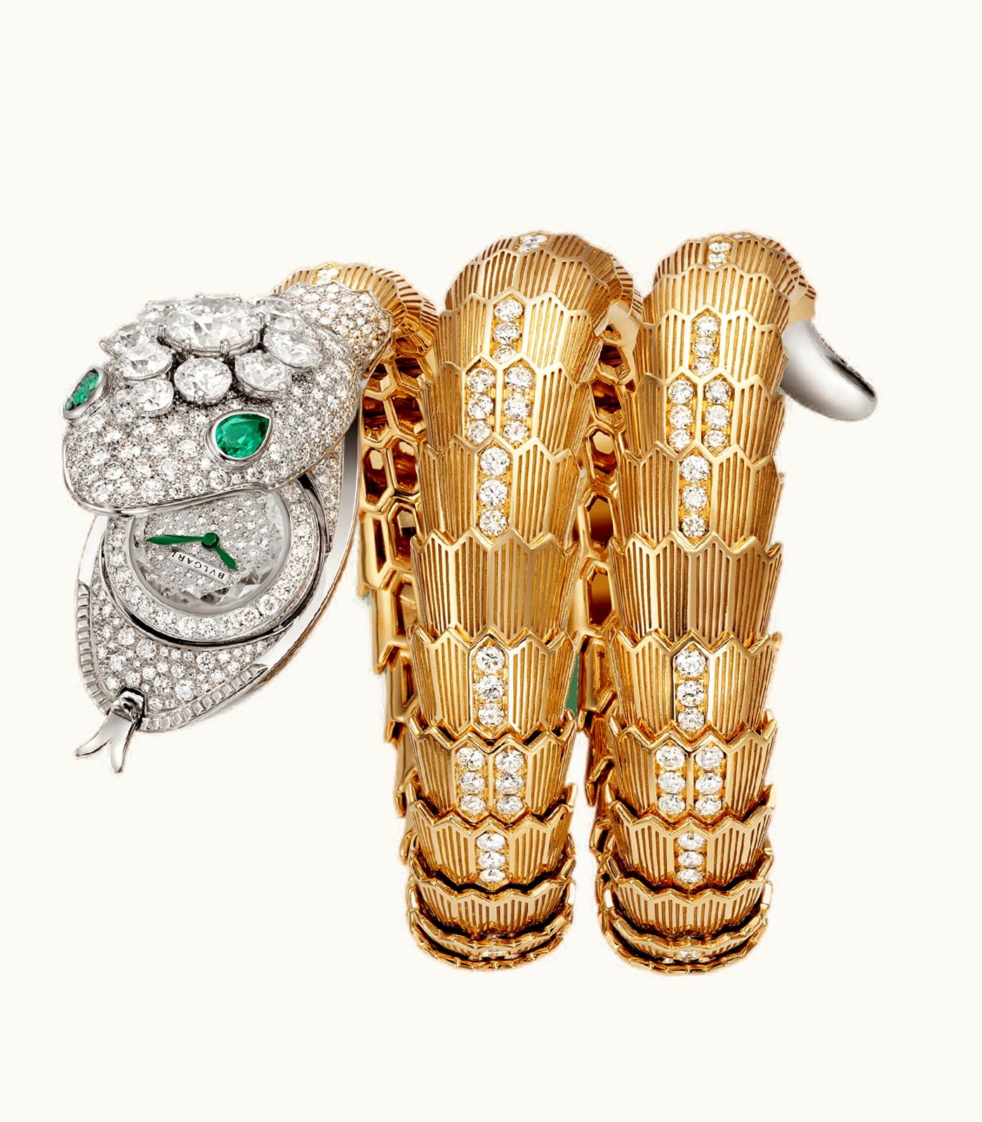 Bulgari Bulgari Serpenti Secret Watch White Gold, Yellow Gold
