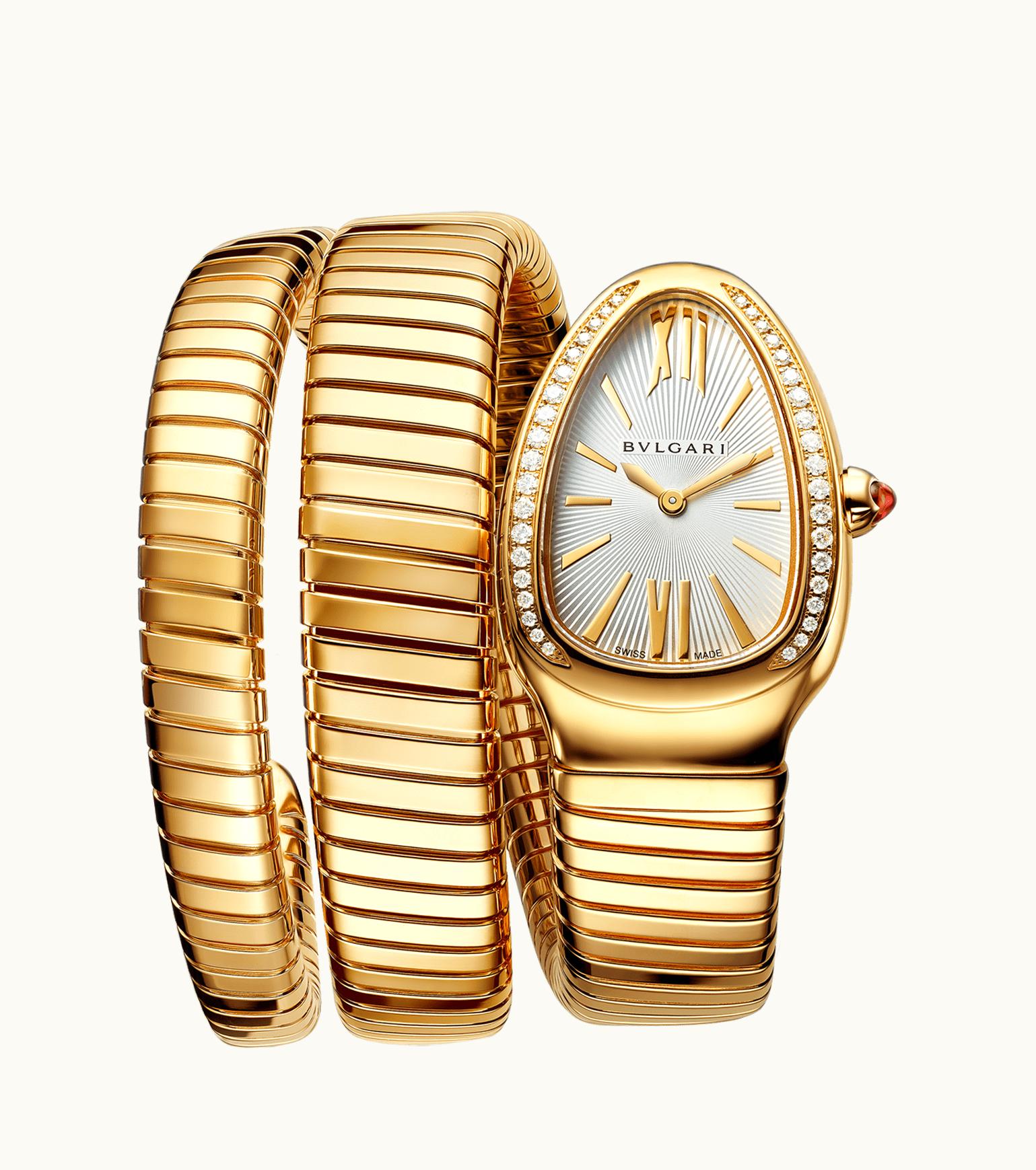 Bulgari Bulgari Serpenti Tubogas Watch Yellow Gold 101923