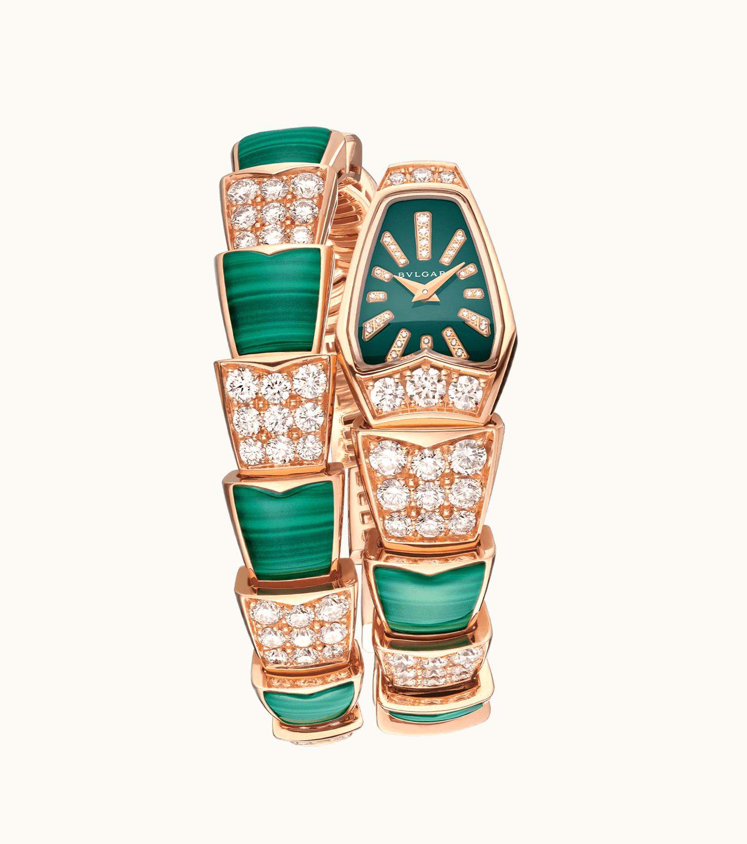 Bulgari Bulgari Serpenti Jewelry Watch Rose Gold