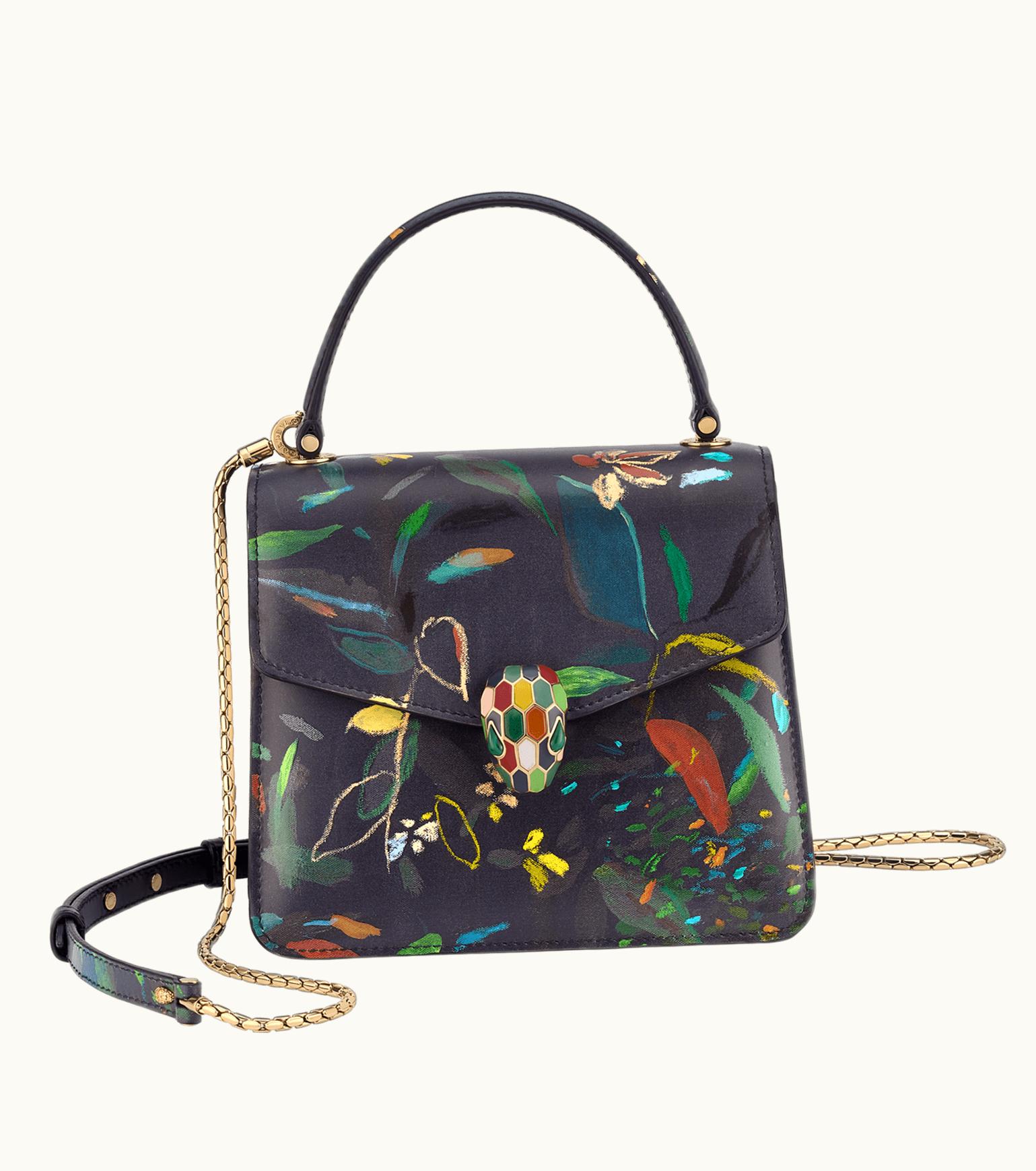 Bulgari Bulgari Serpenti Forever Top Handle Calf Leather