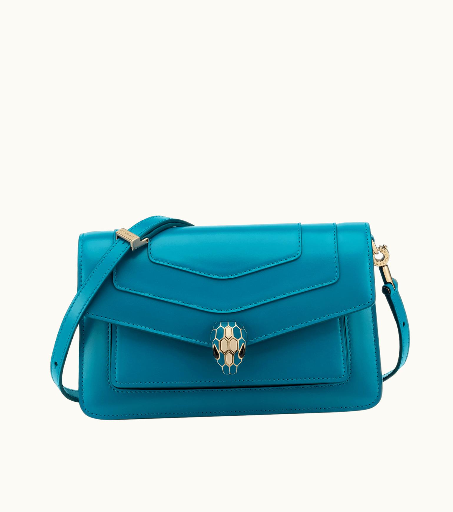 Bulgari Bulgari Serpenti Forever East-West Shoulder Bag Calf Leather 293635