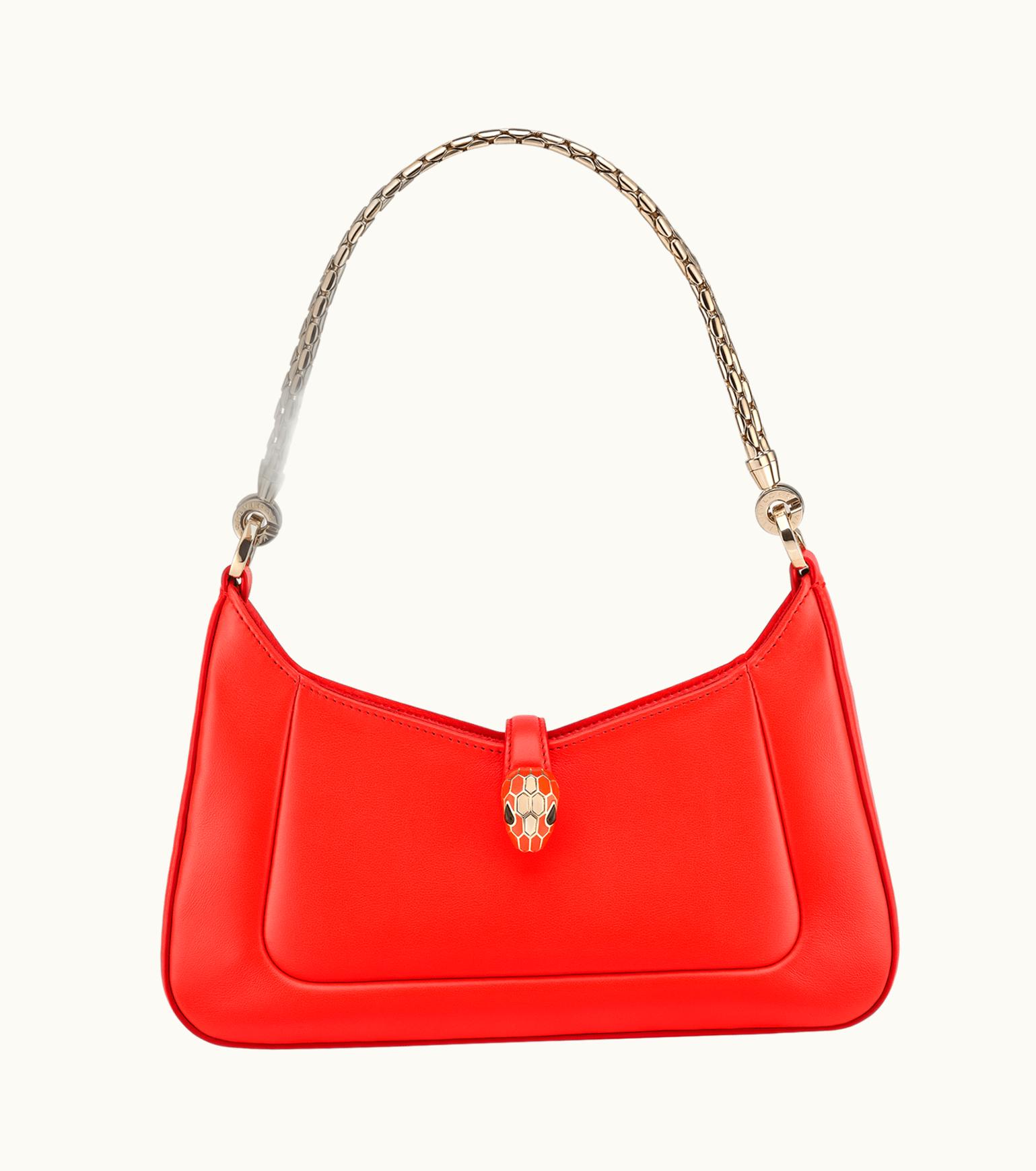 Bulgari Bulgari Serpenti Baia Shoulder Bag Calf Leather 293206