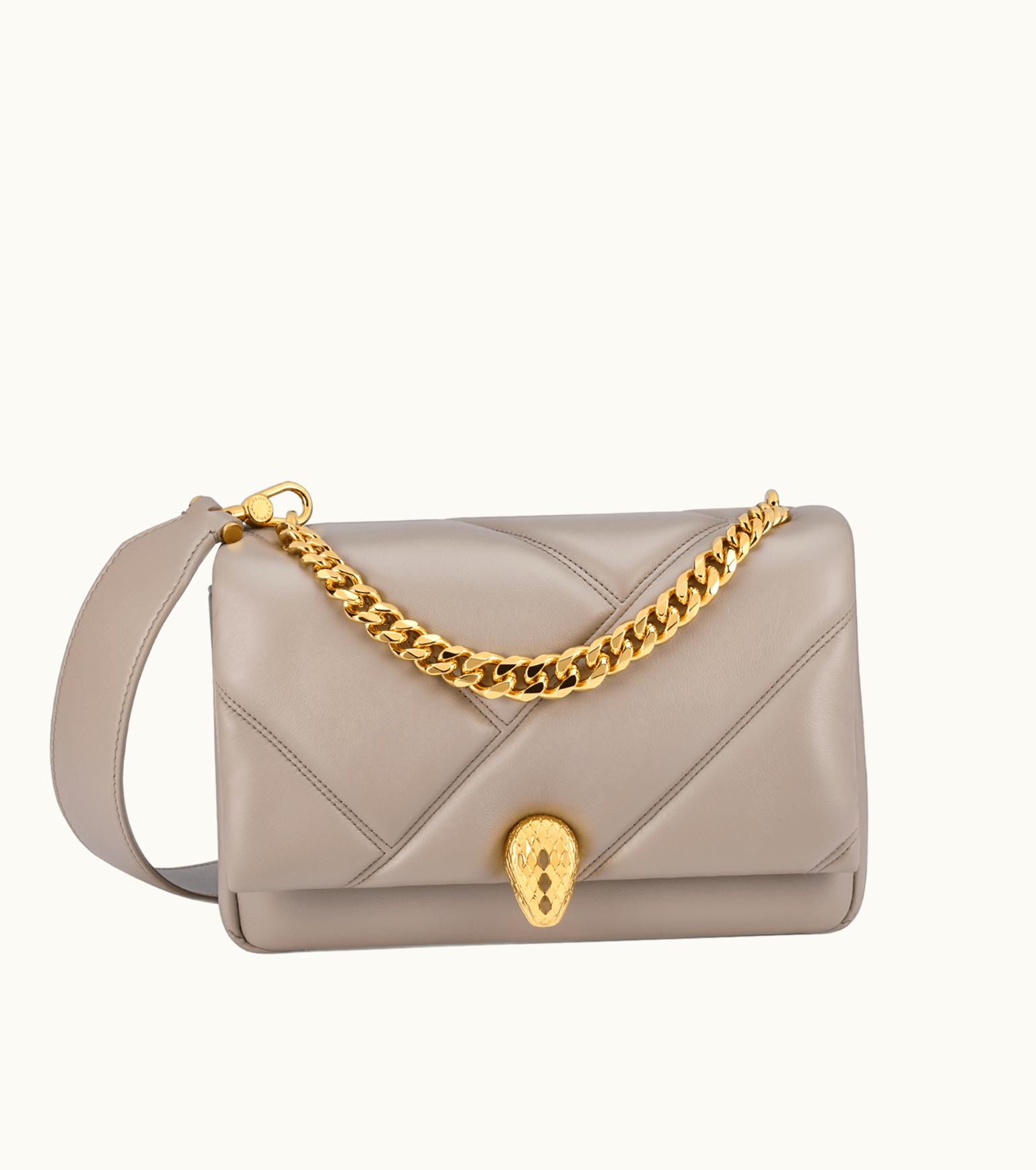 Bulgari Bulgari Serpenti Cabochon Crossbody Bag Calf Leather 291947