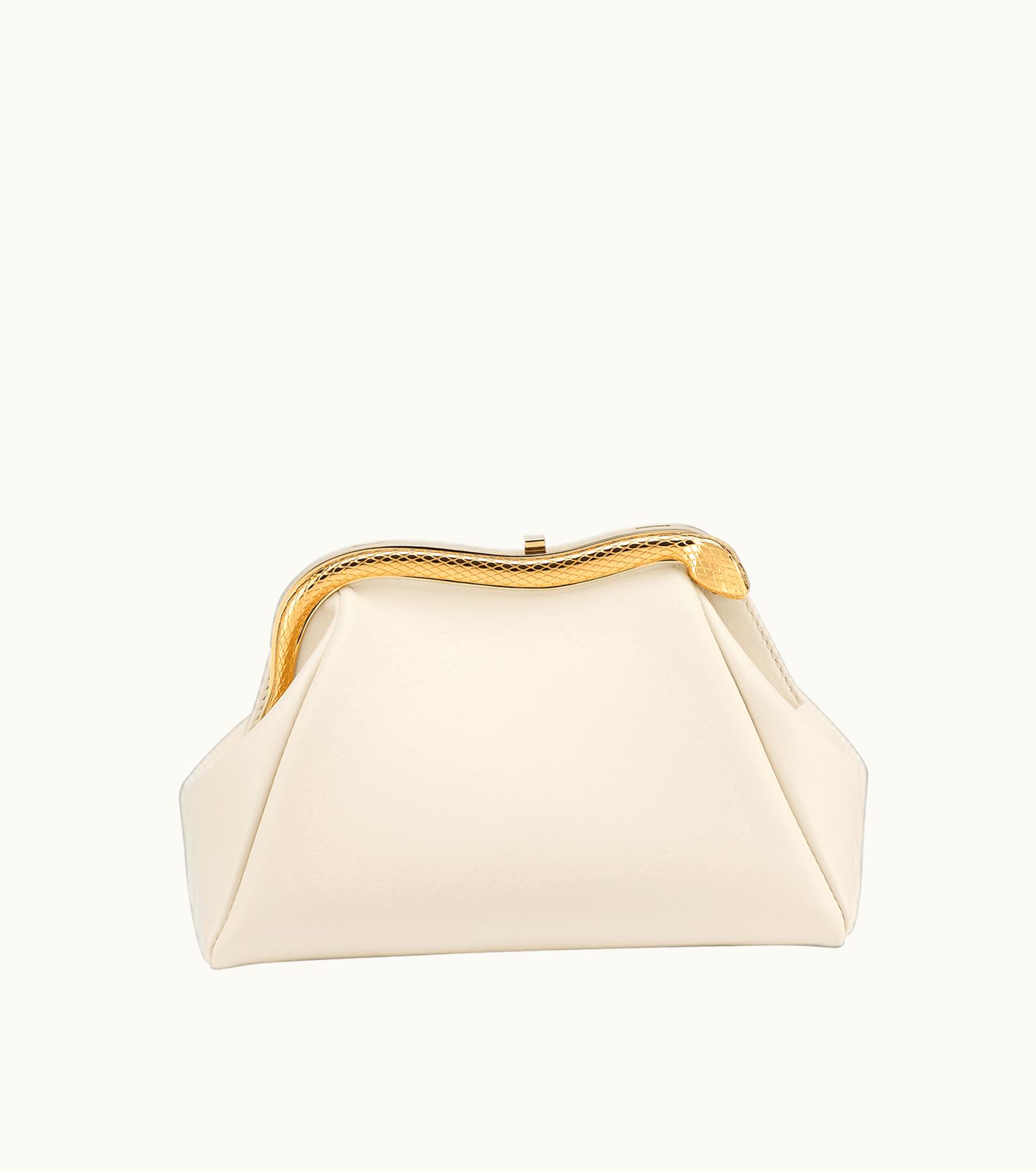 Bulgari Bulgari Serpentine Pouch Calf Leather 292202