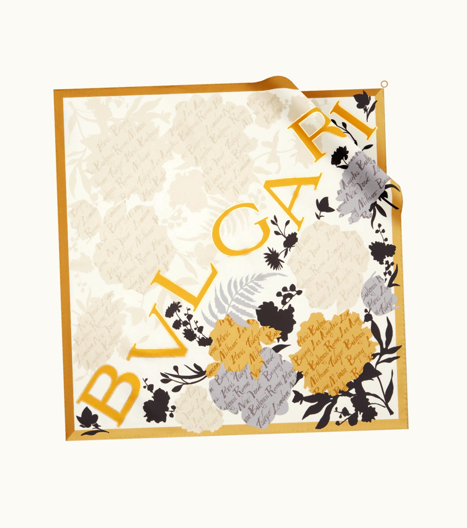 Bulgari Bulgari Logomania Scarf Silk