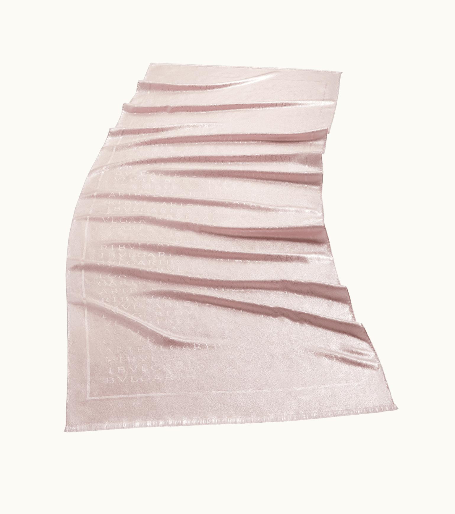 Bulgari Bulgari Logomania Maxi Stole Silk, Wool