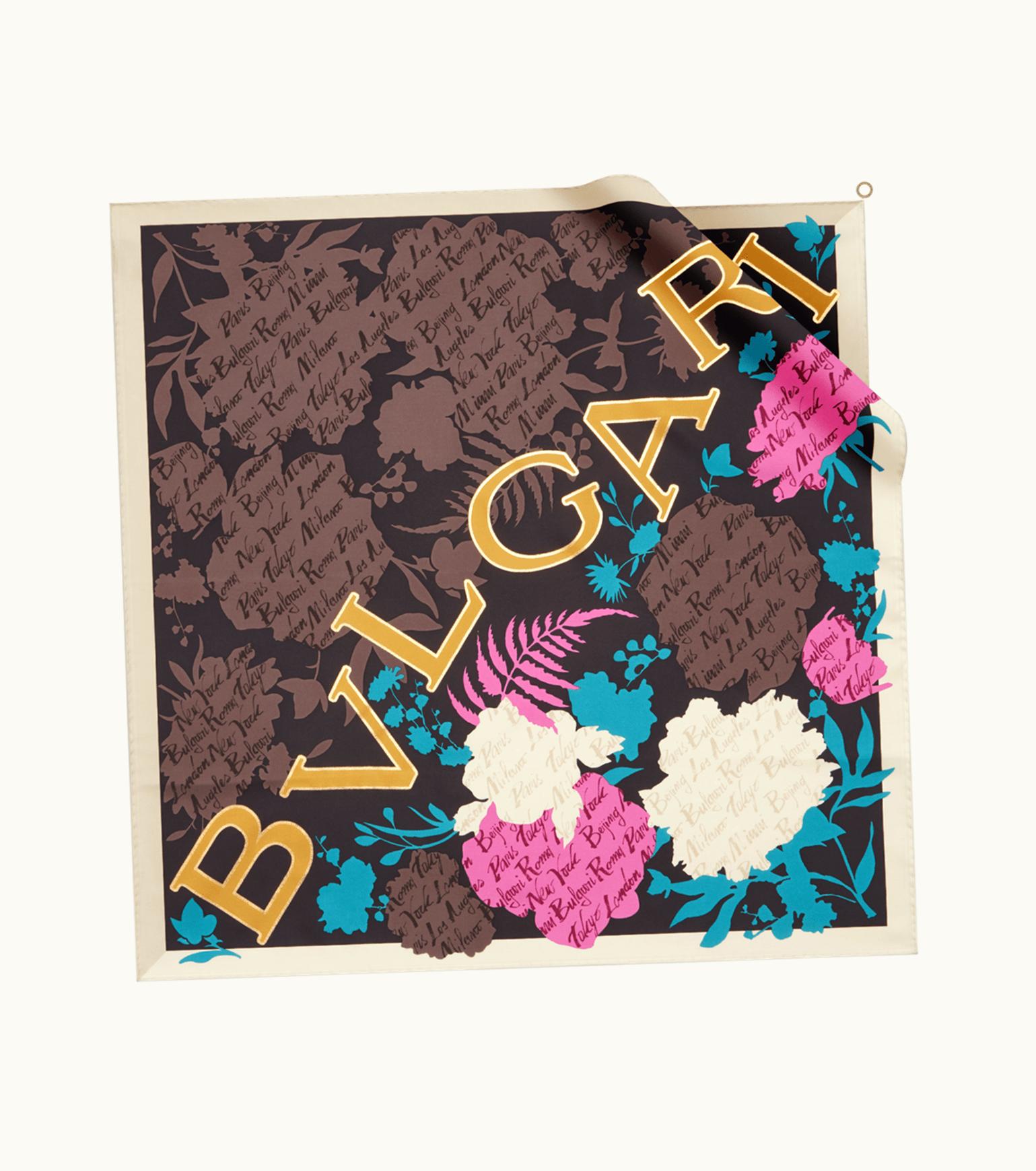 Bulgari Bulgari Logomania Scarf Silk 245965