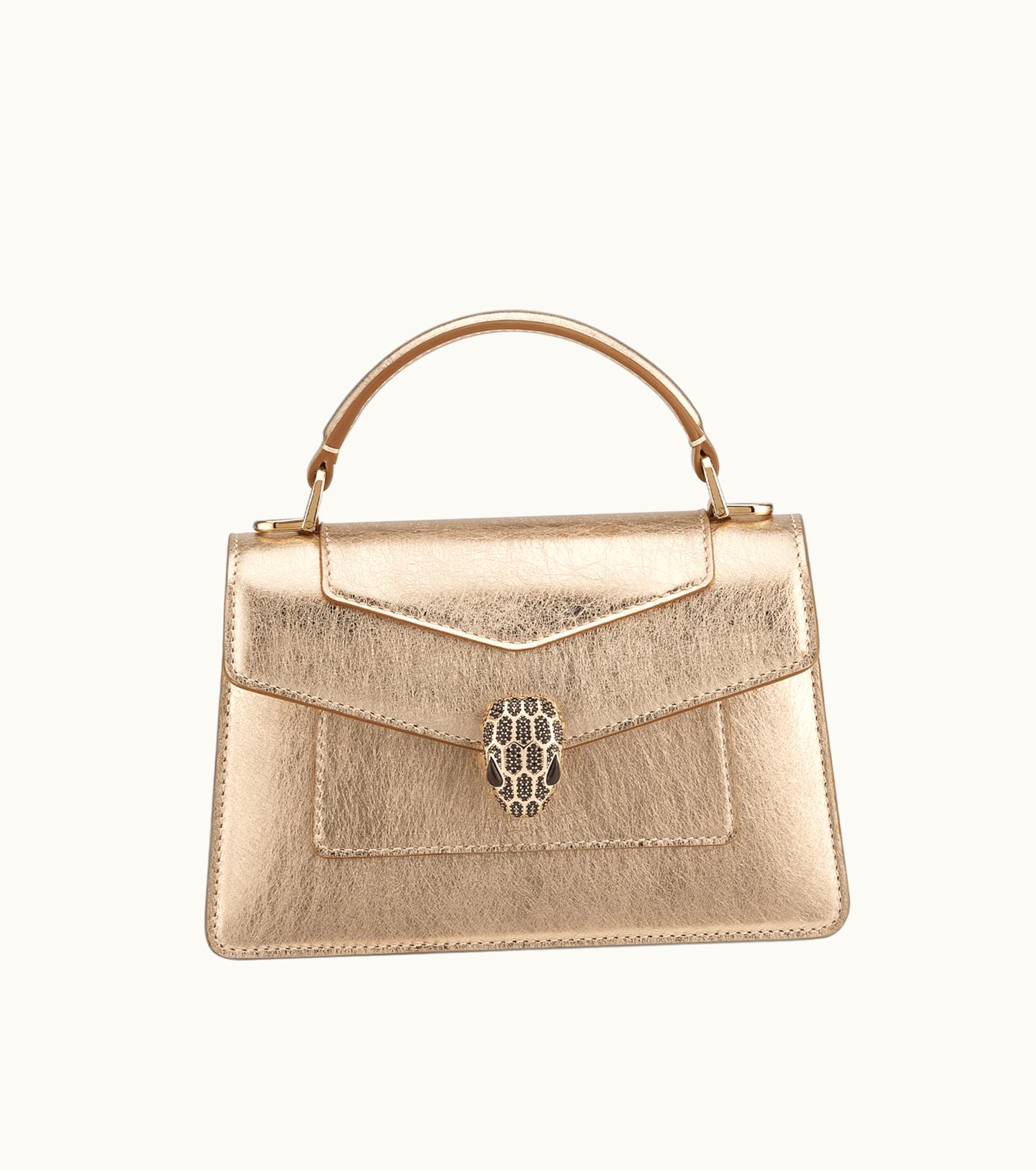 Bulgari Bulgari Serpenti Forever Mini Top Handle Bag Calf Leather 294247