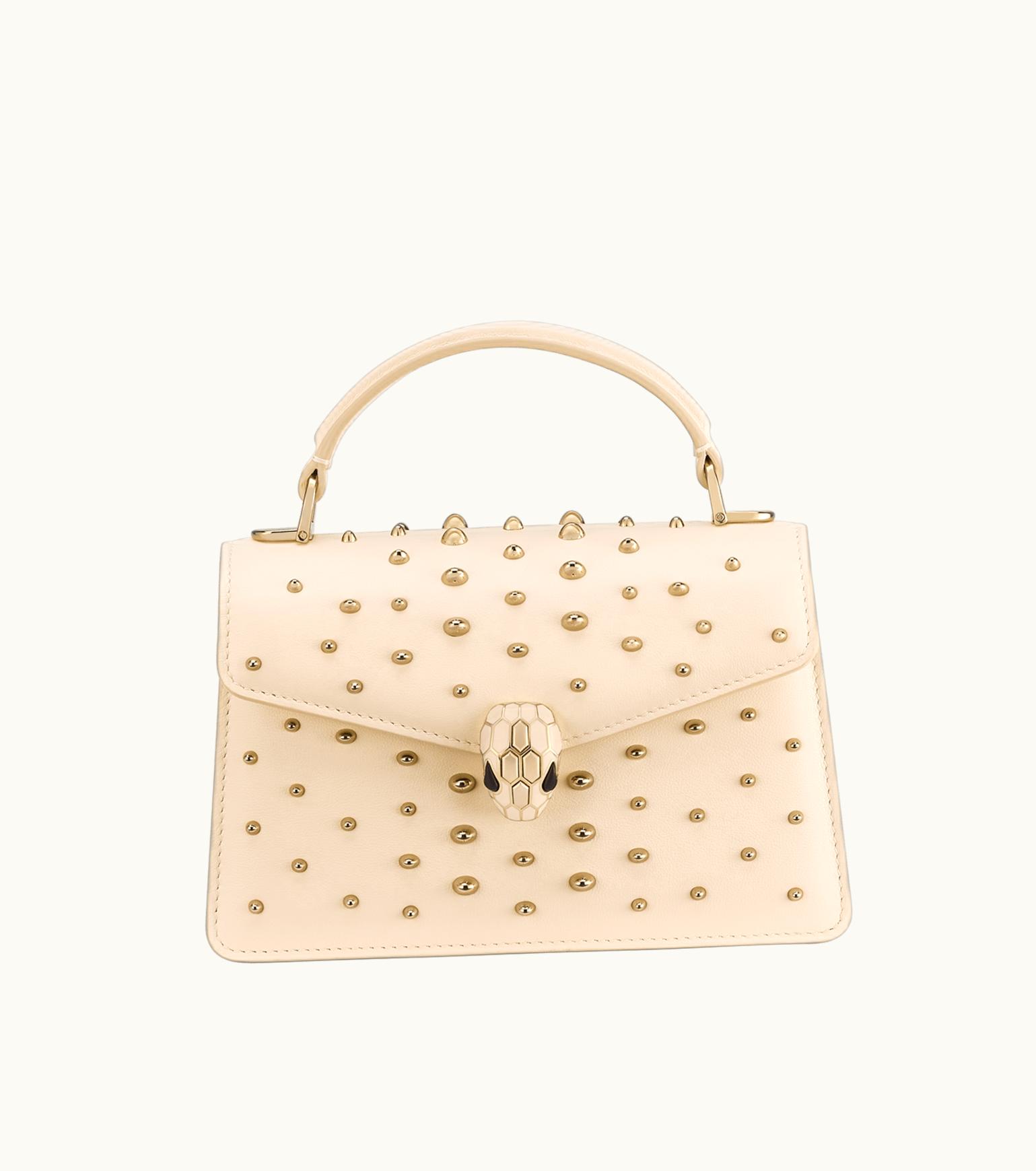 Bulgari Bulgari Serpenti Forever Mini Top Handle Bag Calf Leather 293884