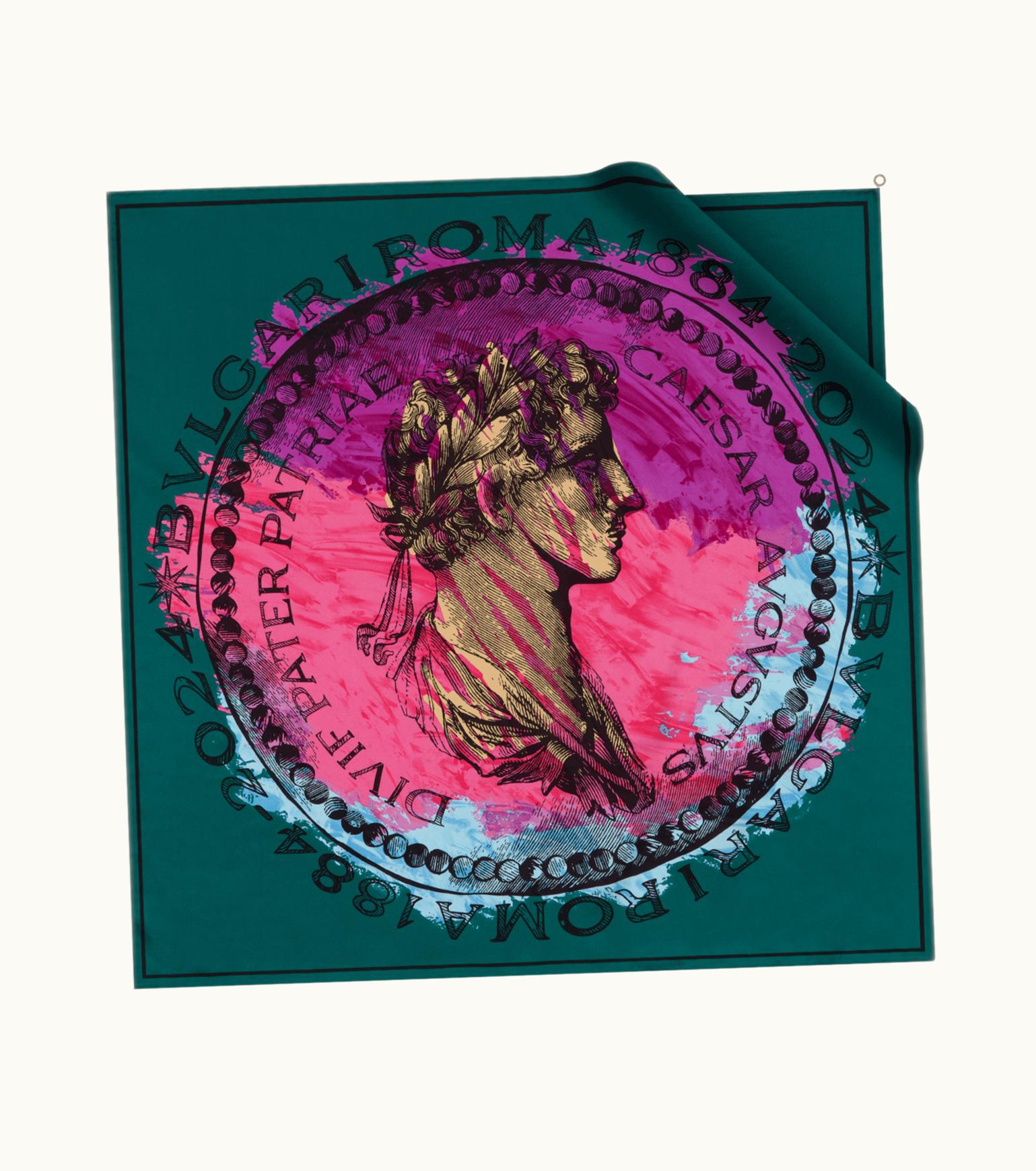 Bulgari Bulgari Heritage Scarf Silk 245704