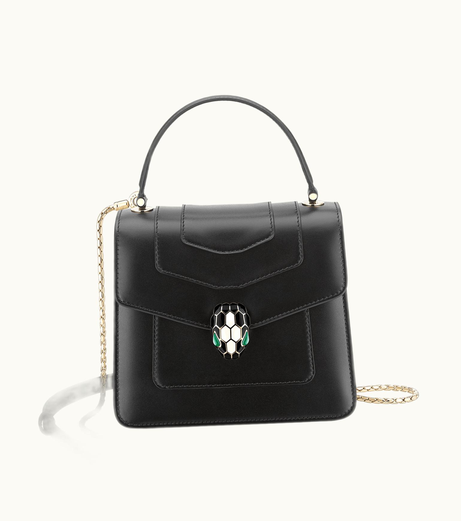 Bulgari Bulgari Serpenti Forever Top Handle Calf Leather 290570