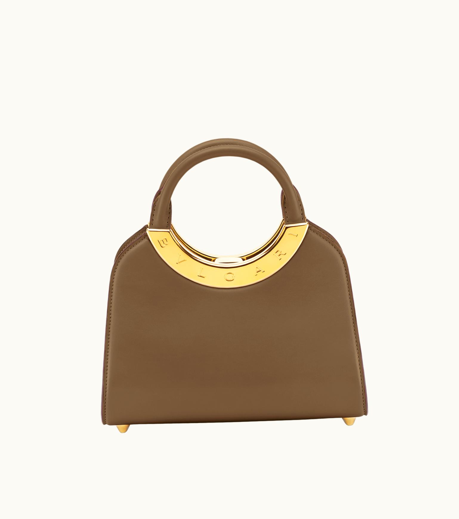 Bulgari Bulgari Bvlgari Roma Small Top Handle Bag Calf Leather 293749