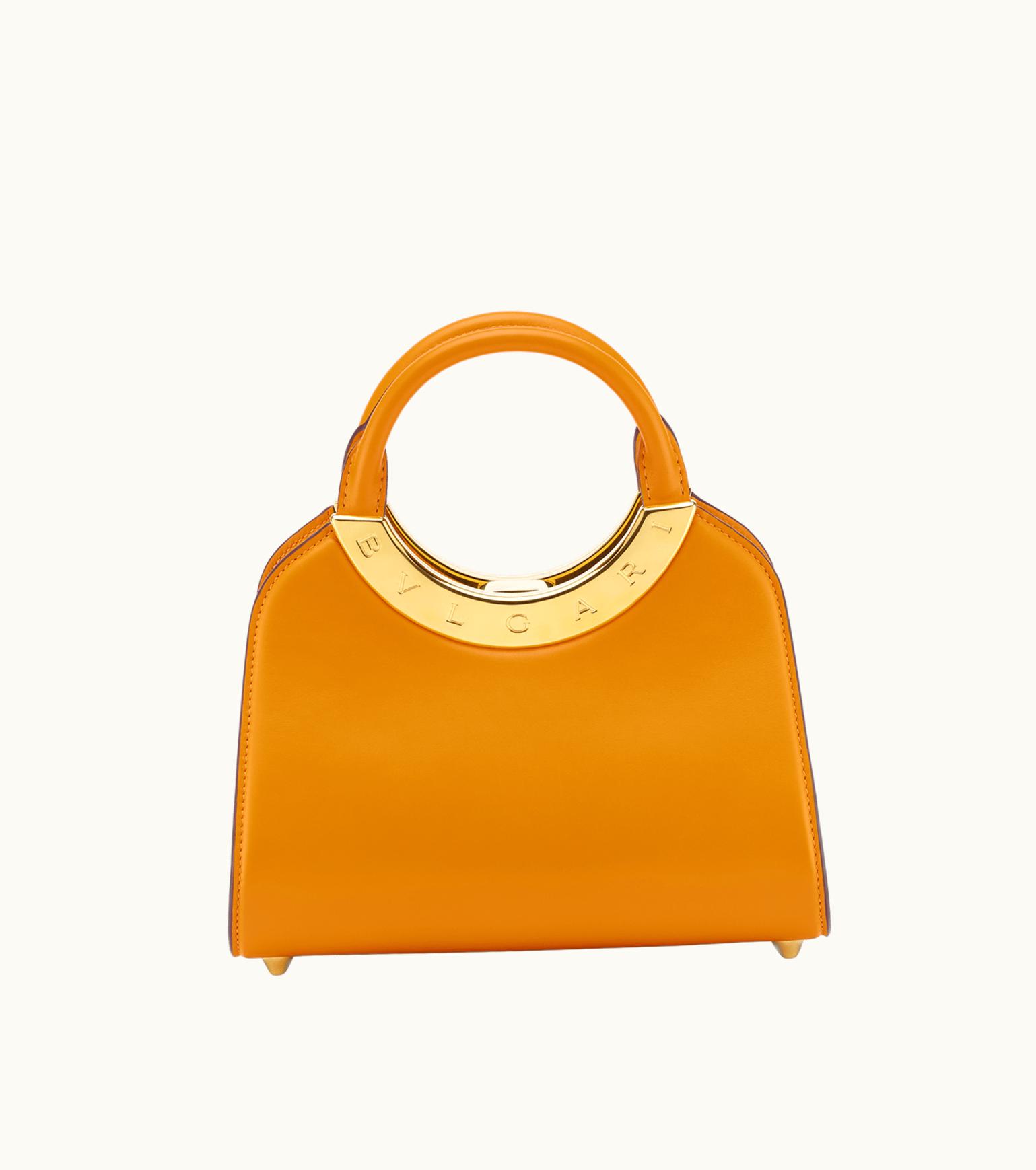 Bulgari Bulgari Bvlgari Roma Small Top Handle Bag Calf Leather 293211