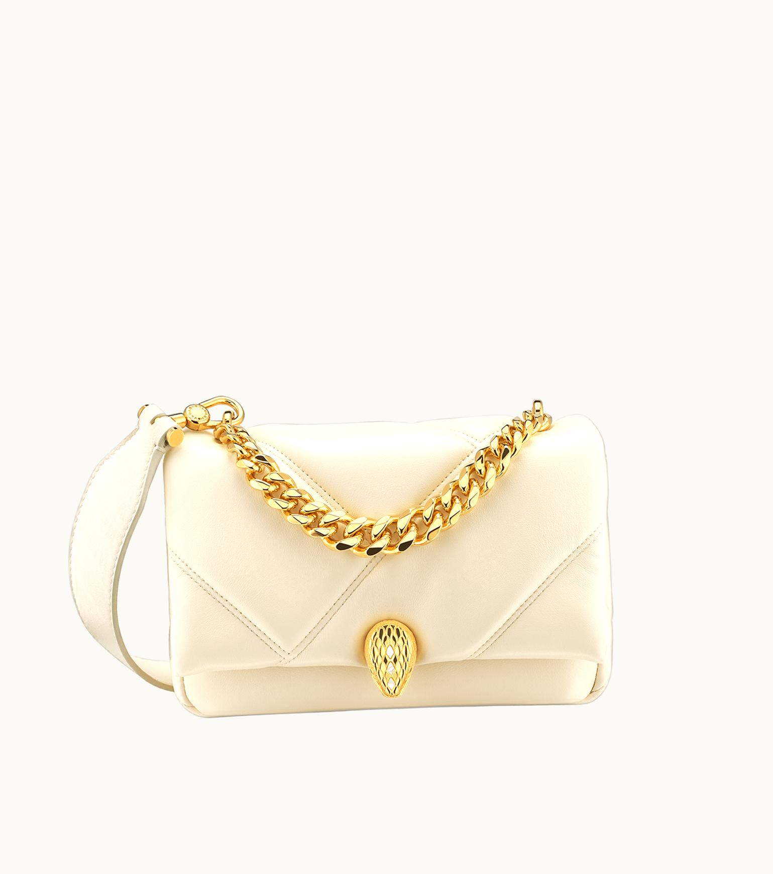 Bulgari Bulgari Serpenti Cabochon Crossbody Mini Bag Calf Leather