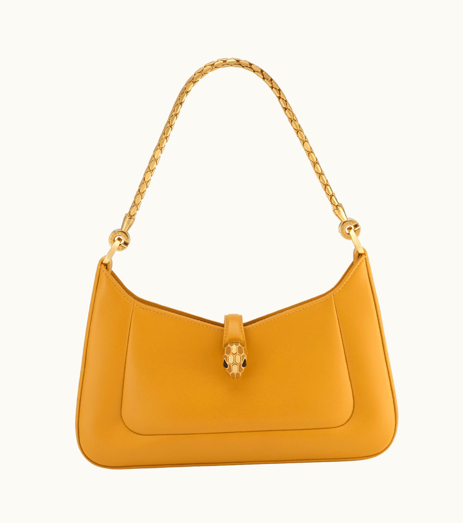 Bulgari Bulgari Serpenti Baia Shoulder Bag Calf Leather 293589