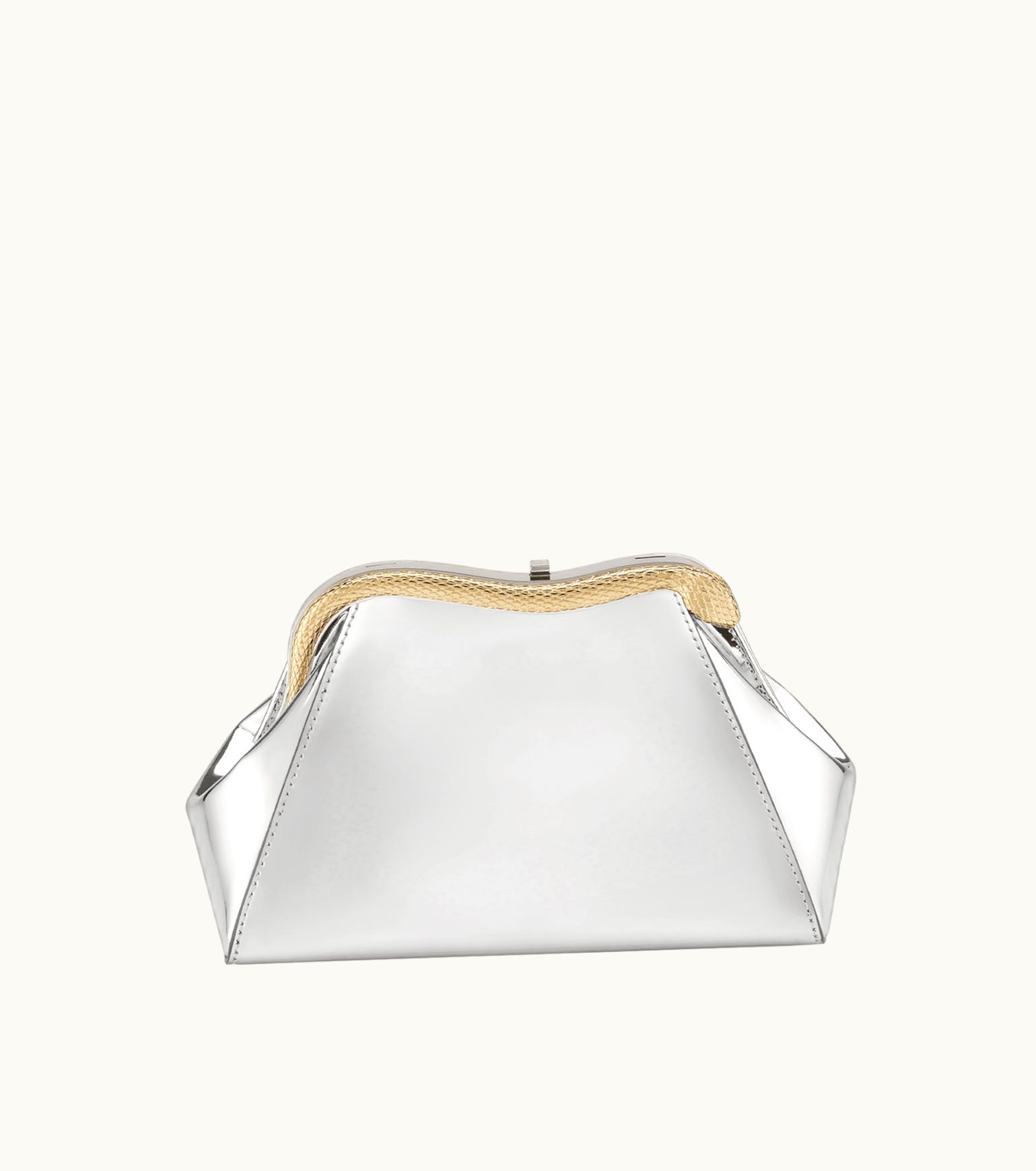 Bulgari Bulgari Serpentine Pouch Calf Leather 293414