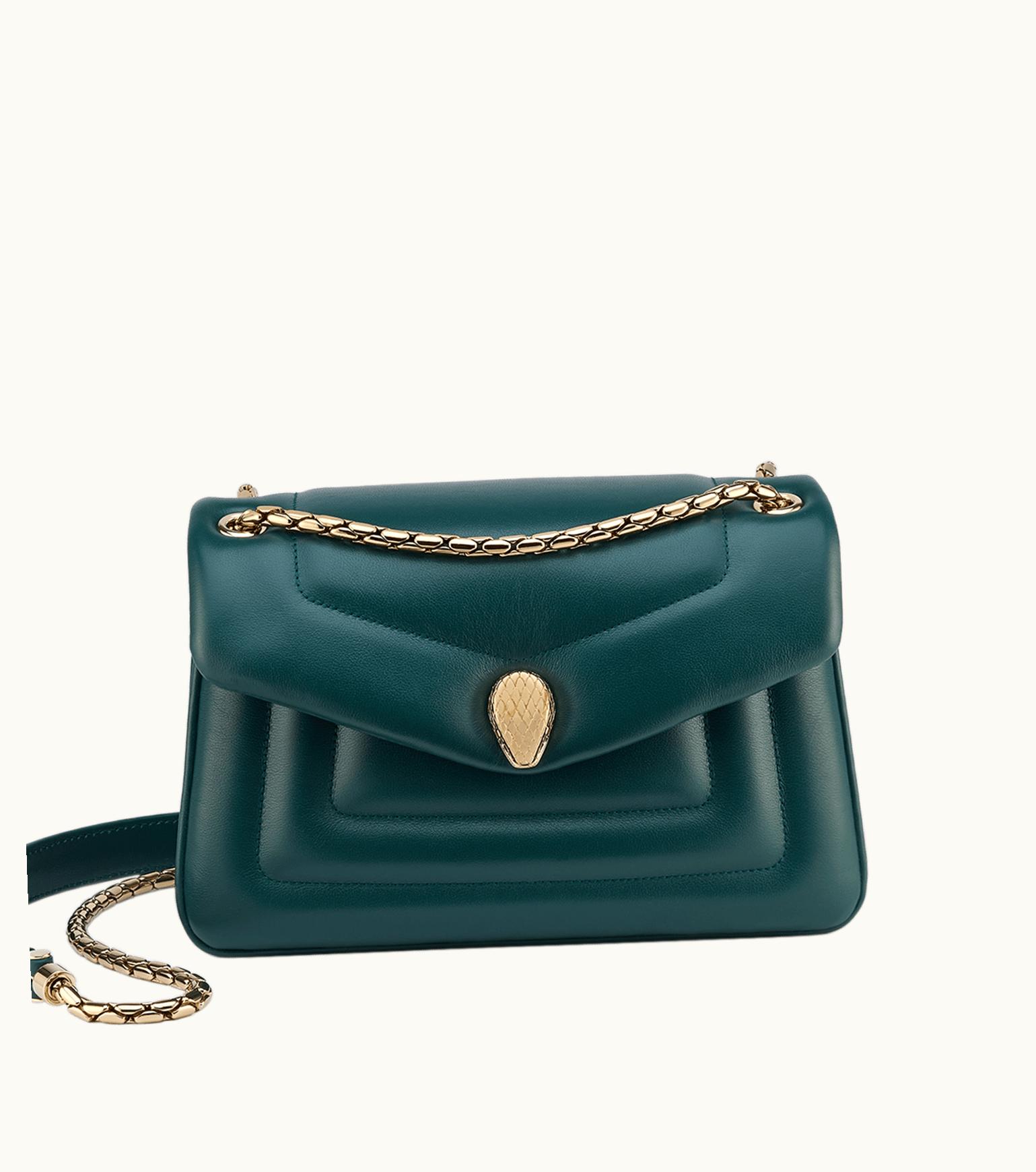 Bulgari Bulgari Serpenti Reverse Shoulder Bag Calf Leather