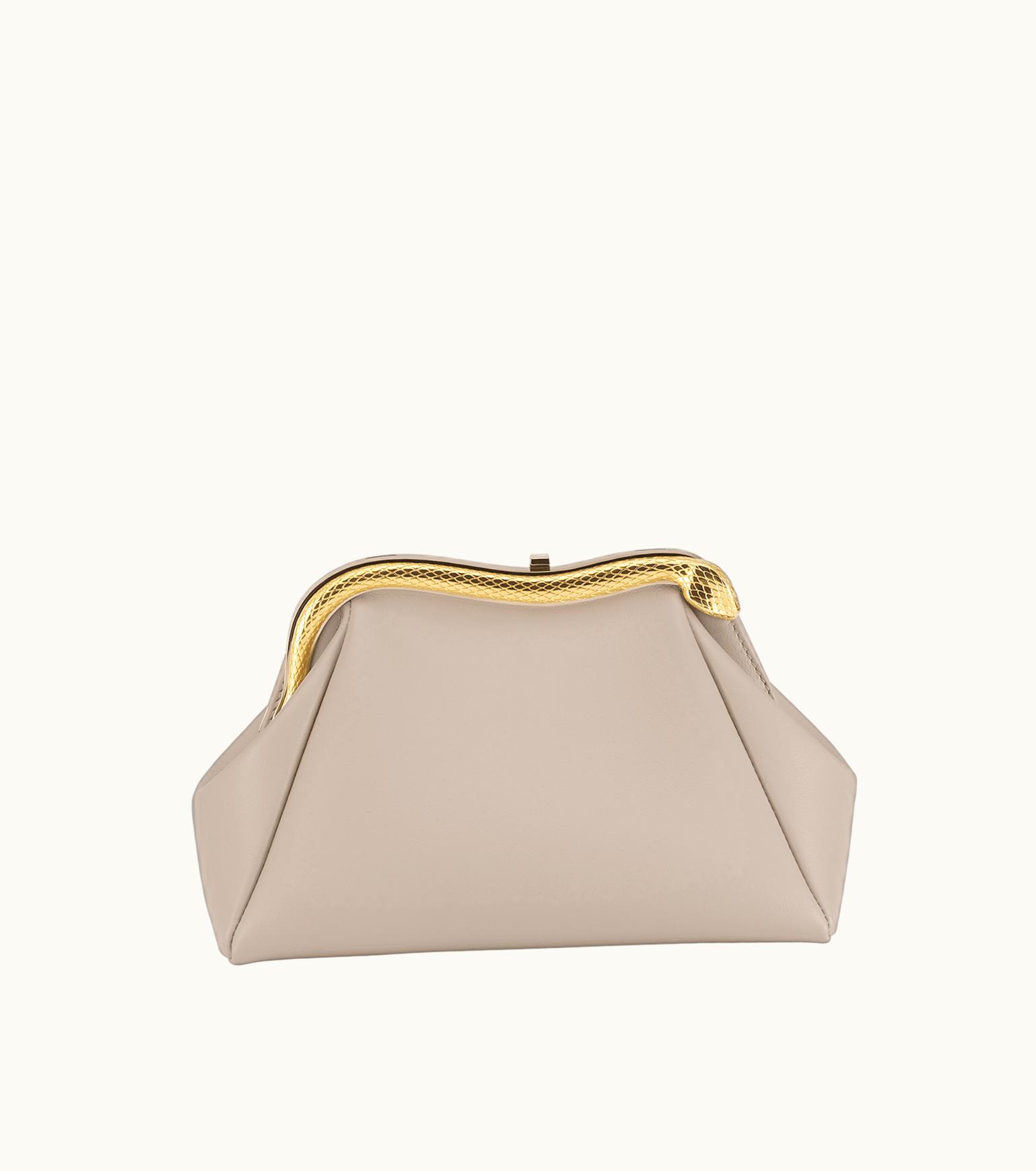 Bulgari Bulgari Serpentine Pouch Calf Leather 292321