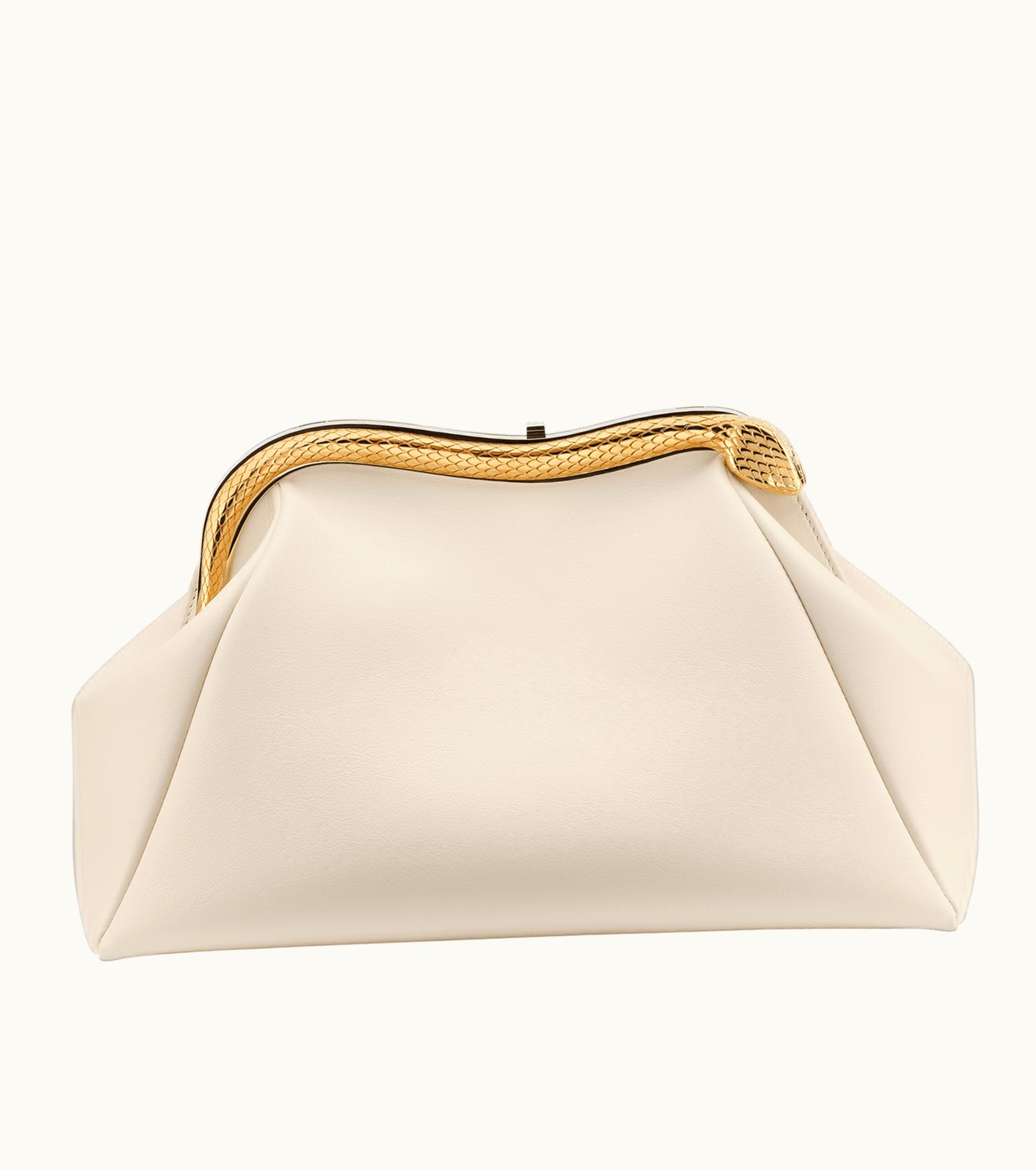 Bulgari Bulgari Serpentine Pouch Calf Leather 292189