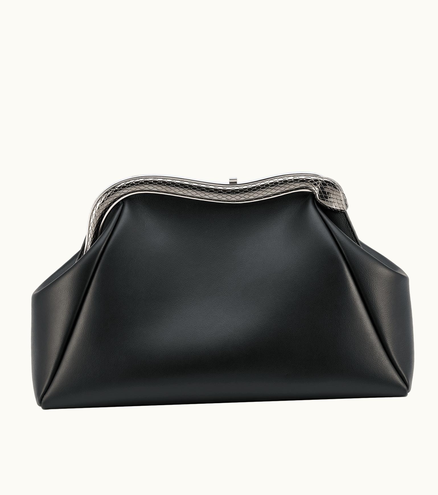 Bulgari Bulgari Serpentine Pouch Calf Leather 292187