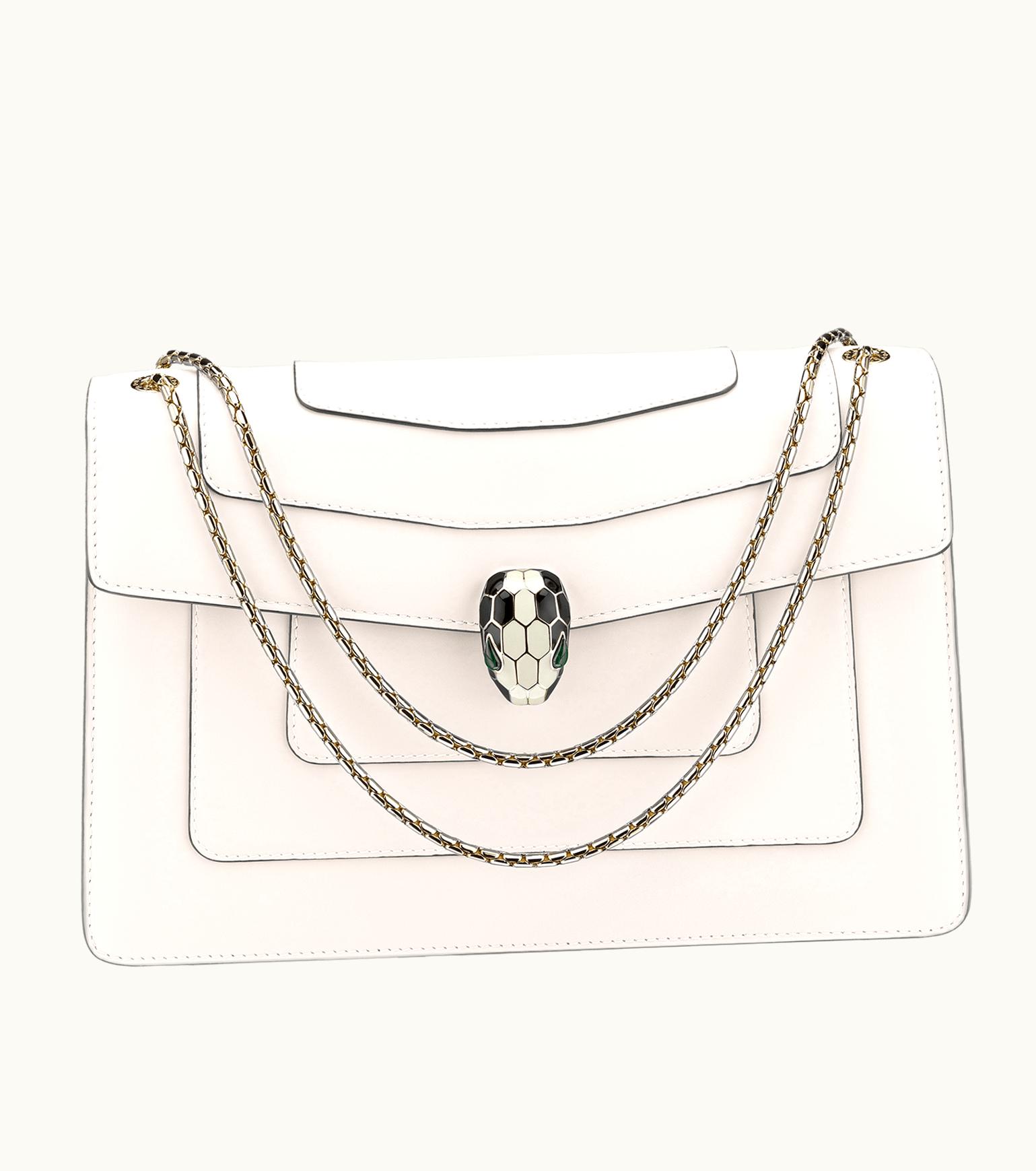 Bulgari Bulgari Serpenti Forever Shoulder Bag Calf Leather 283170