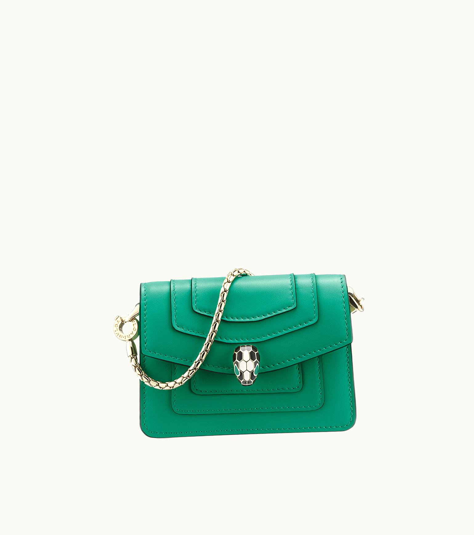 Bulgari Bulgari Serpenti Forever Charm Calf Leather