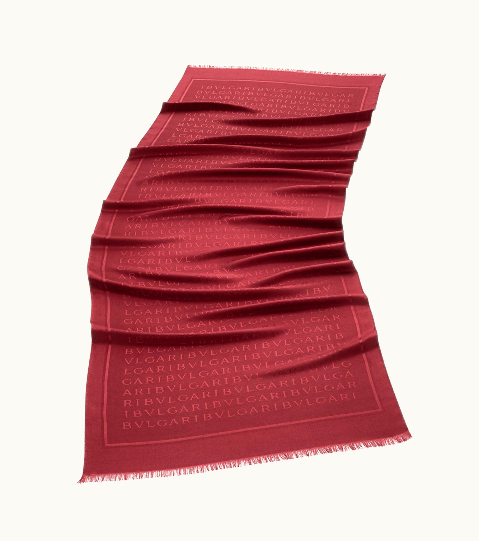 Bulgari Bulgari Logomania Stole Silk, Wool 244608