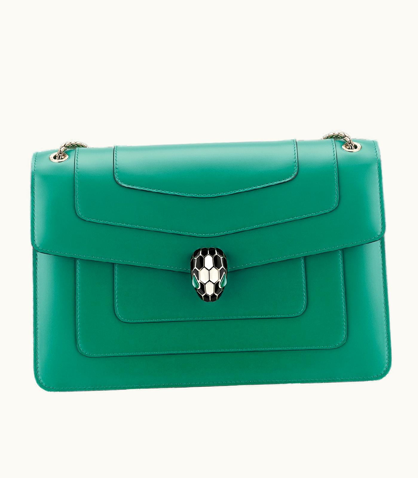 Bulgari Bulgari Serpenti Forever Shoulder Bag Calf Leather 290192