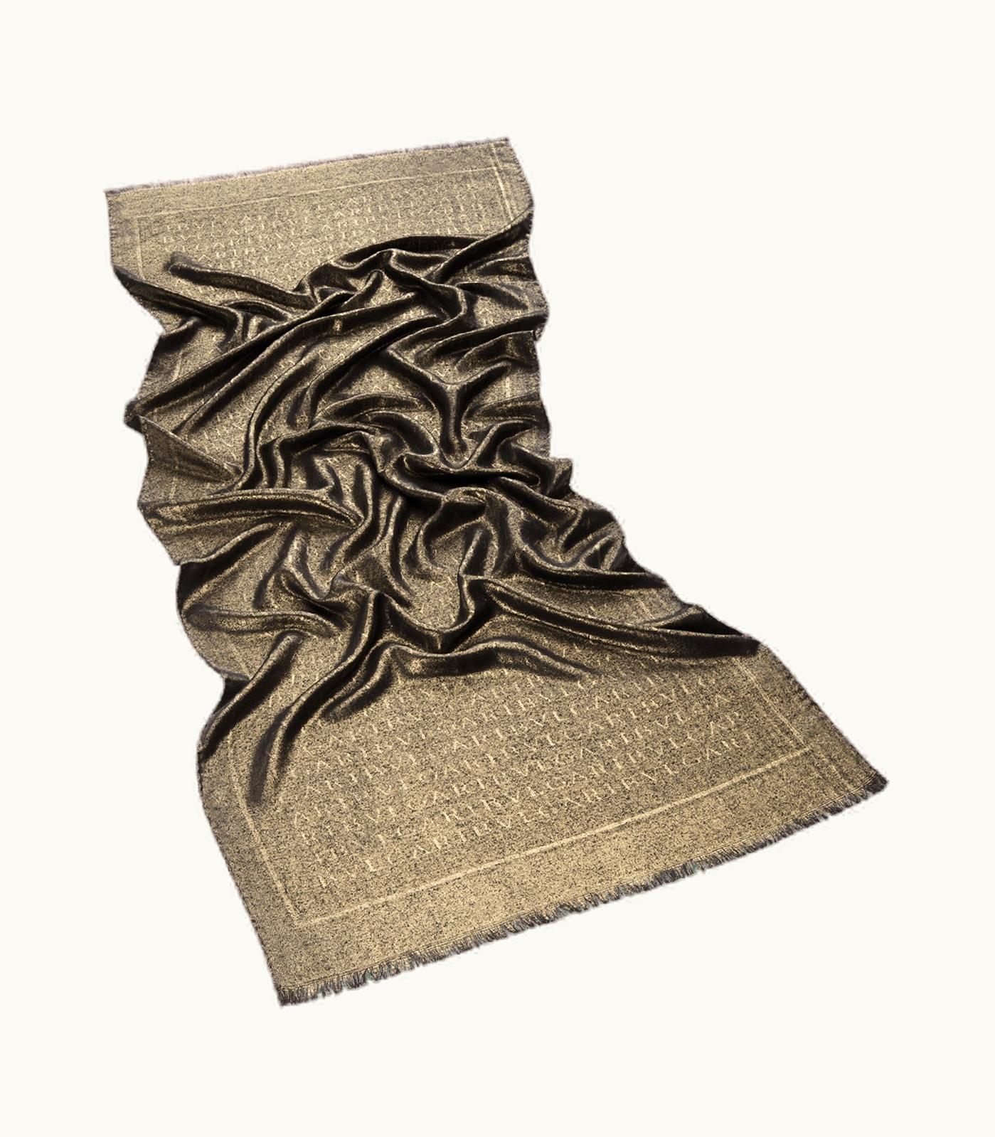 Bulgari Bulgari Logomania Maxi Stole Silk, Wool 242703