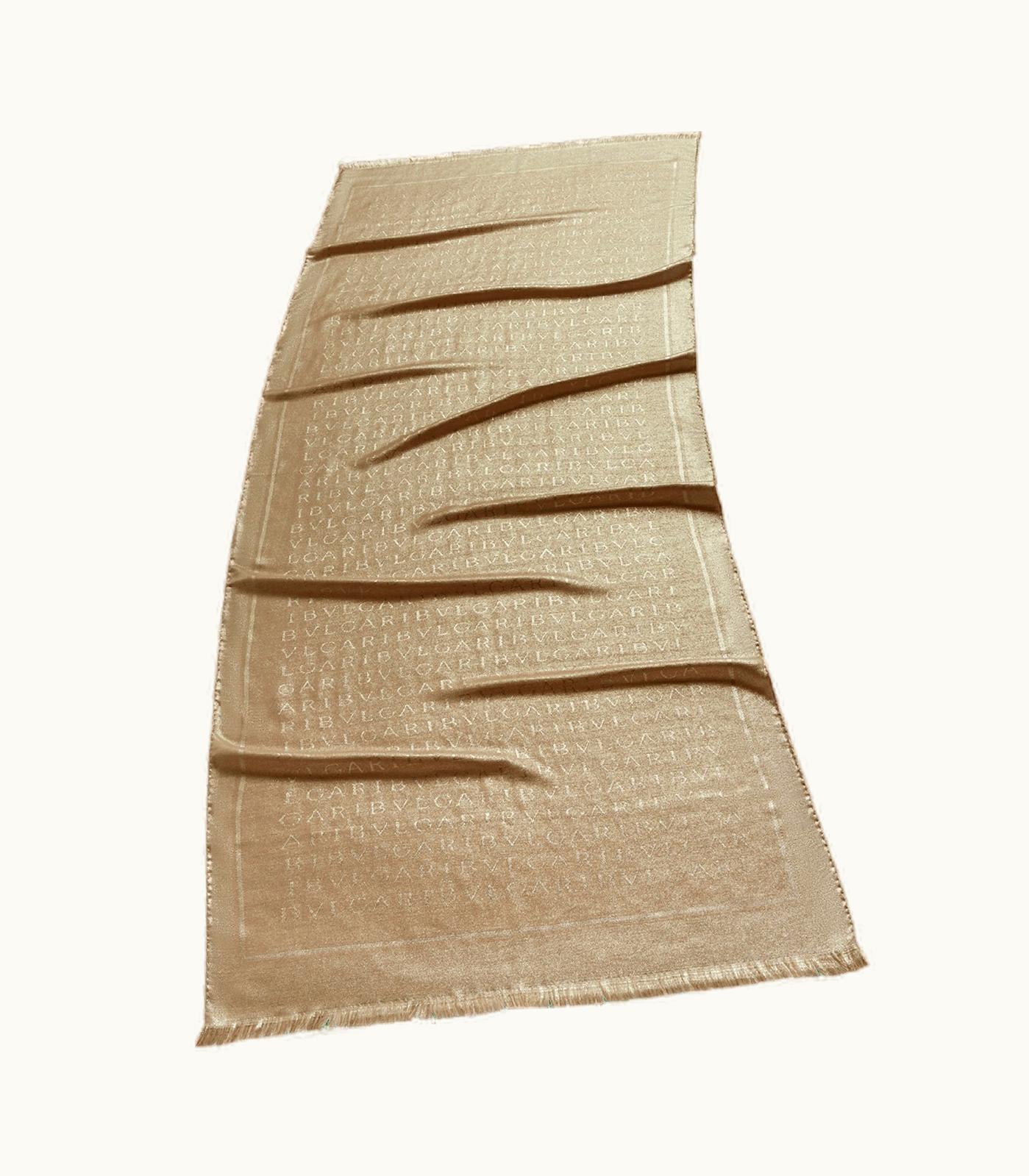 Bulgari Bulgari Logomania Stole Silk, Wool 245347