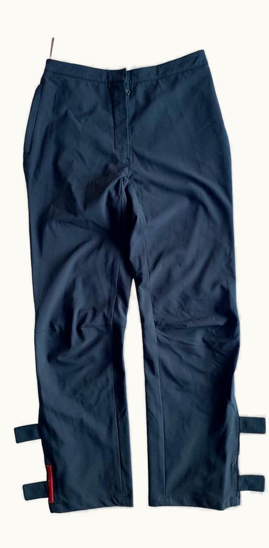 Prada Prada Gore-Tex Strapped Tab Ski Trousers A/W 1999