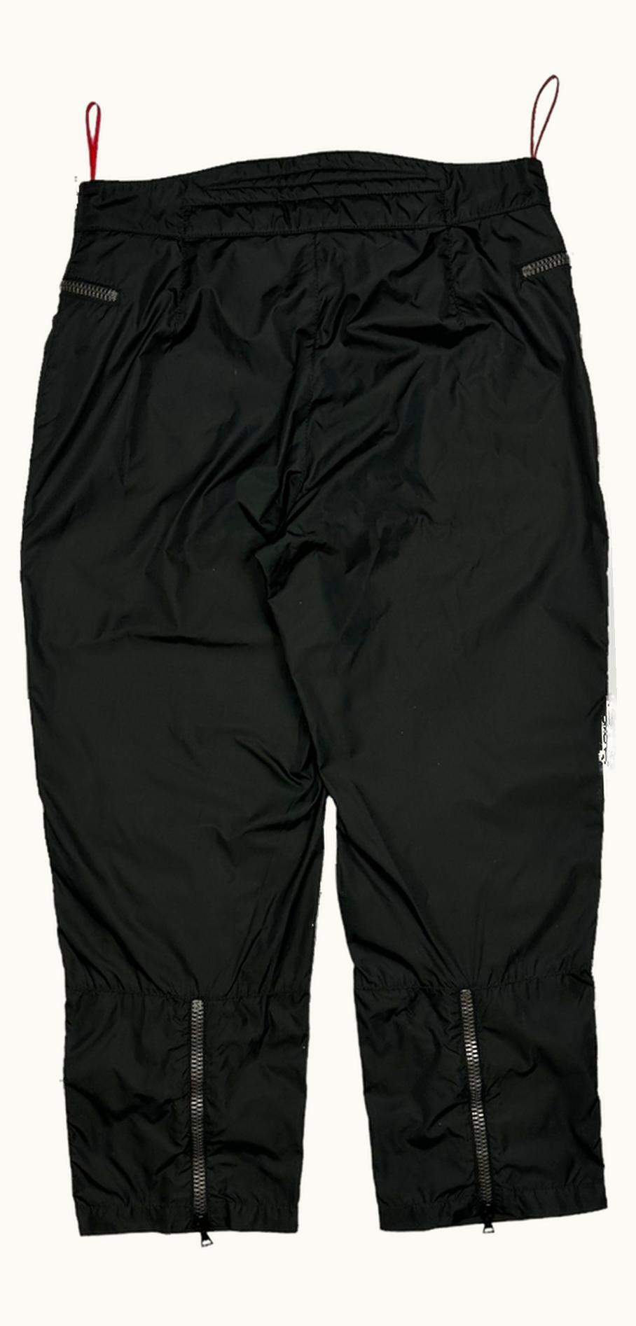 Prada Prada Nylon Moto Trousers S/S 1999