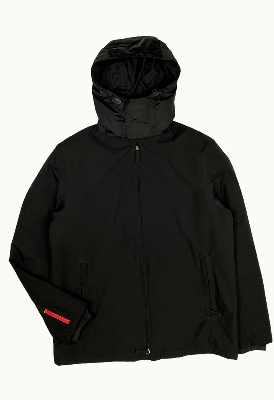 Prada Prada Insulated Goretex Detachable Hood Jacket A/W 2001