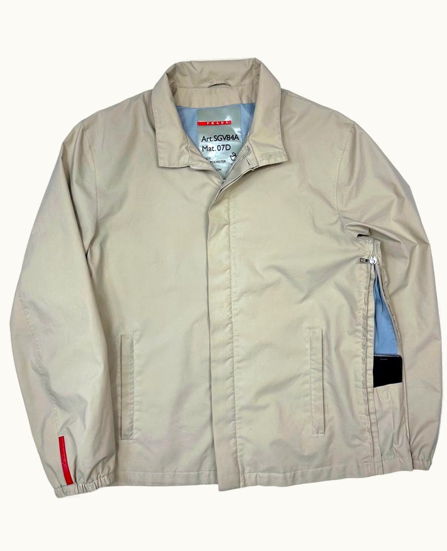 Prada Prada Goretex Stash Pocket Harrington Jacket S/S 2001