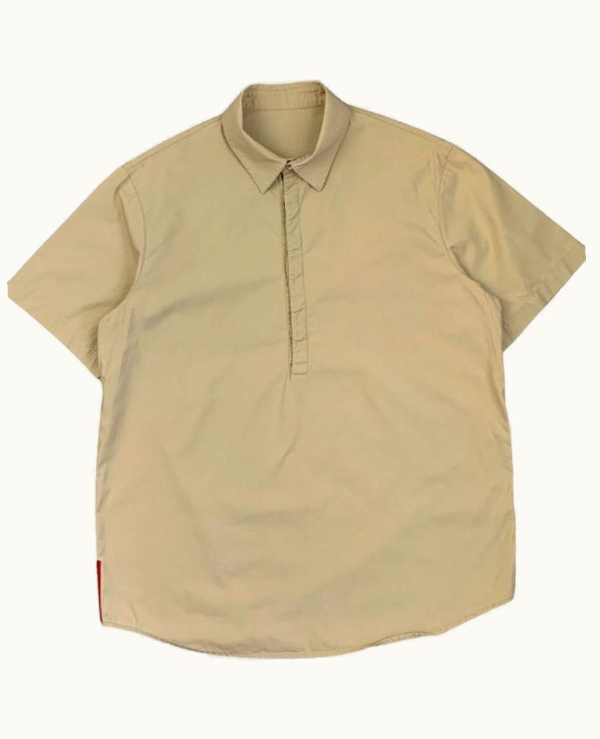 Prada Prada Red Tab Polo Shirt S/S 2003