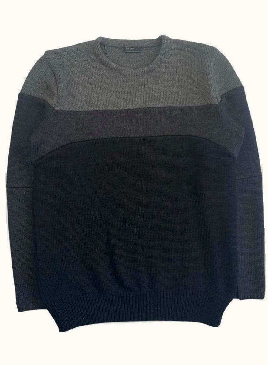 Prada Prada Monochrome Chunky Knit Jumper A/W 2006