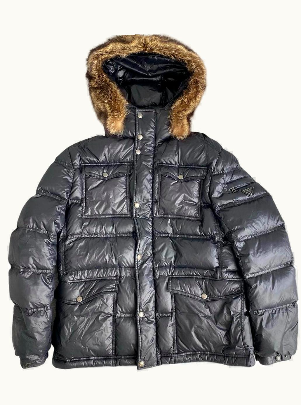 Prada Prada Racoon Fur Jacket Nylon A/W 2010