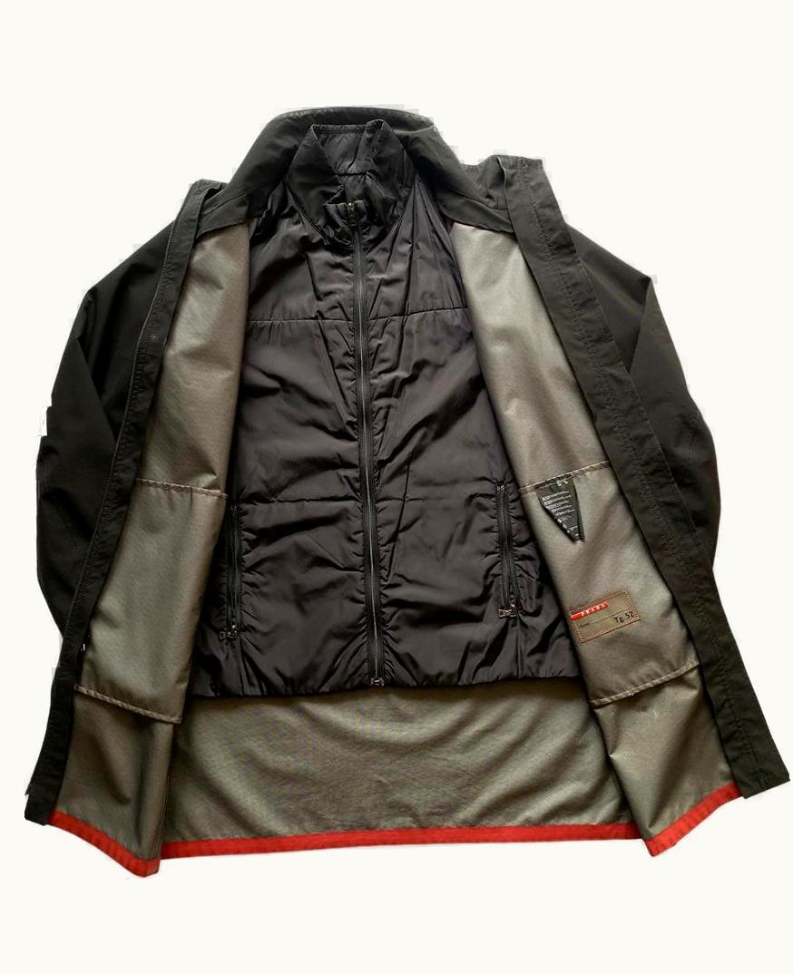 Prada Prada 3-In-1 Gore-Tex Outer Shell And Insulated Nylon Layer A/W 2011