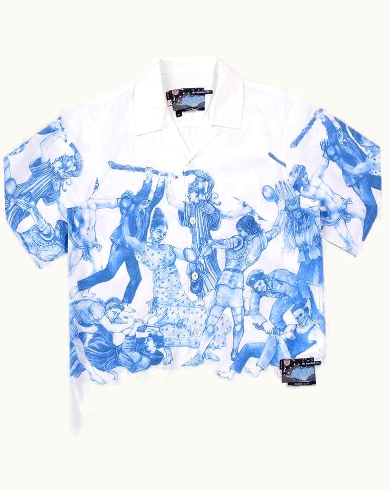 Prada Prada Christophe Chemin “the Important Ones” Camp Collar A/W 2016