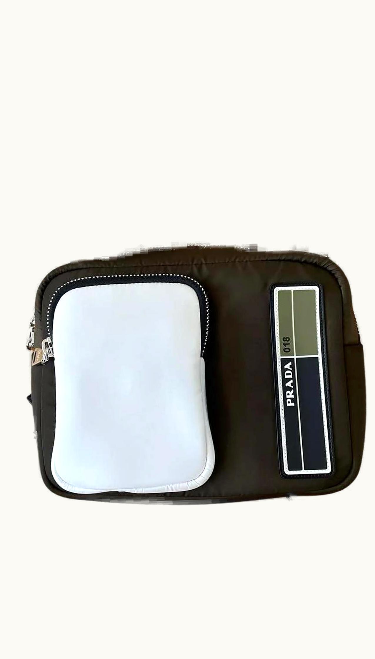 Prada Prada Logo Patch Technical Utility Backpack A/W 2018